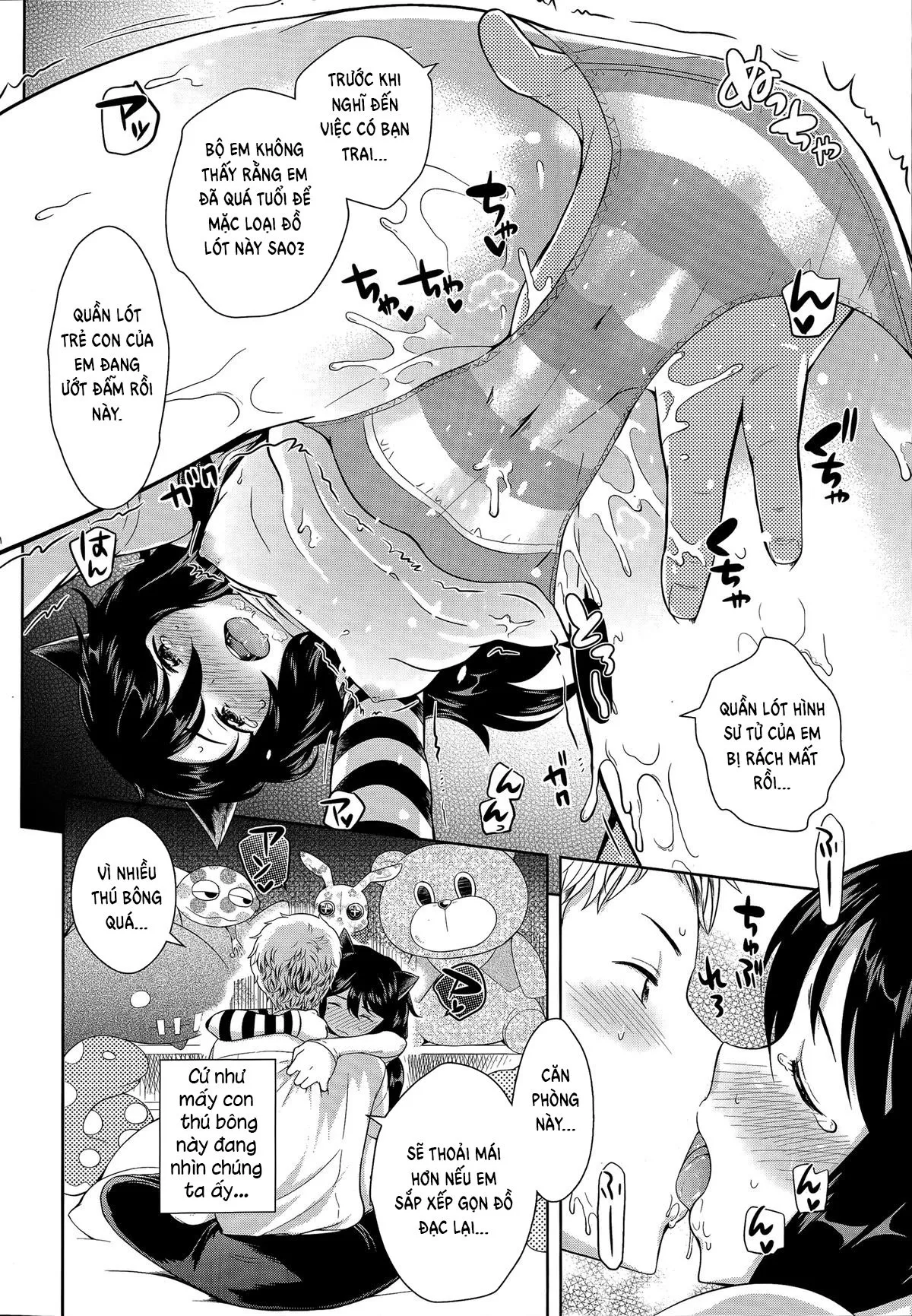 HentaiVN.net - Ảnh 10 - Nekomimi no Hito [The Girl with the Kitty Ears] - Oneshot