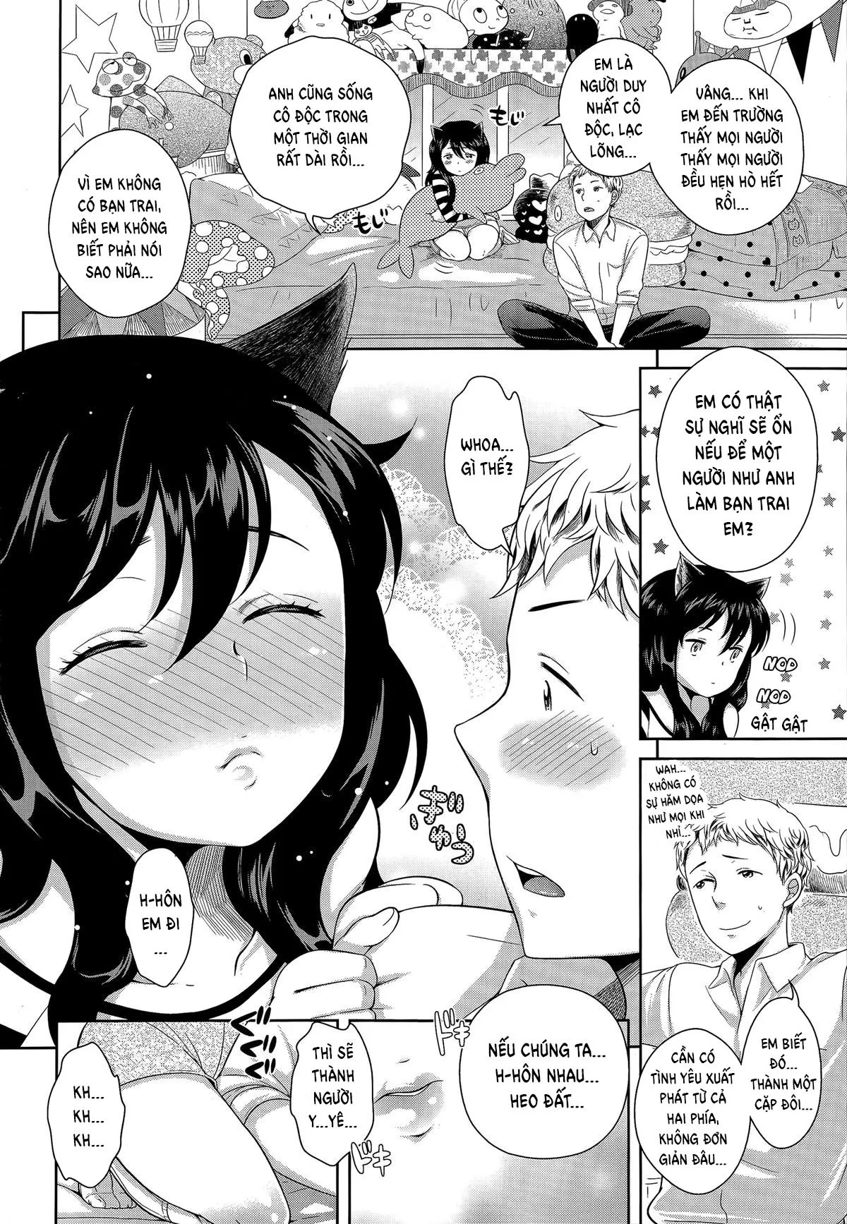 HentaiVN.net - Ảnh 4 - Nekomimi no Hito [The Girl with the Kitty Ears] - Oneshot