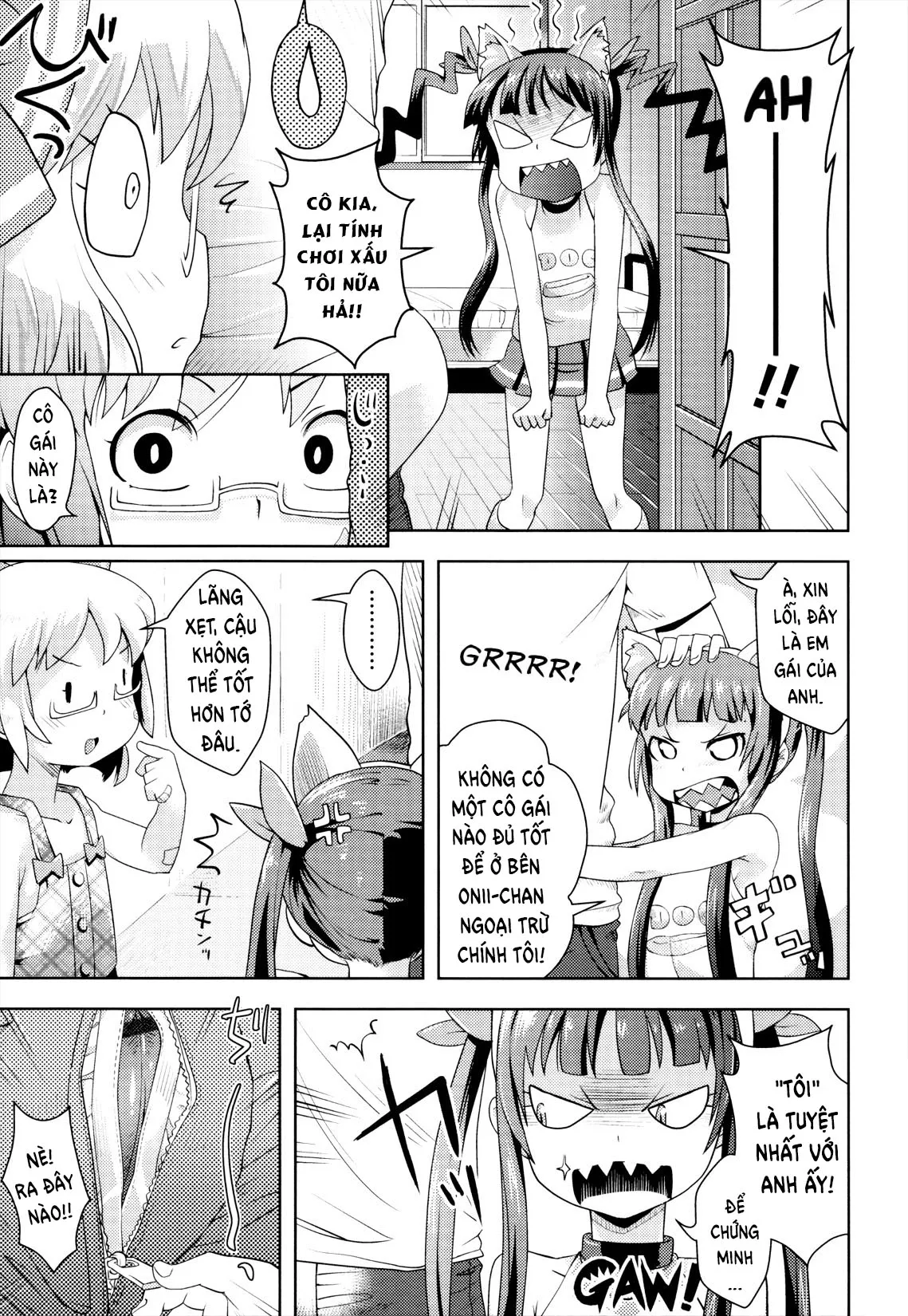 HentaiVN.net - Ảnh 7 - Gaw-Gaw Imouto Security [Gaw-Gaw Little Sister Security] - Oneshot