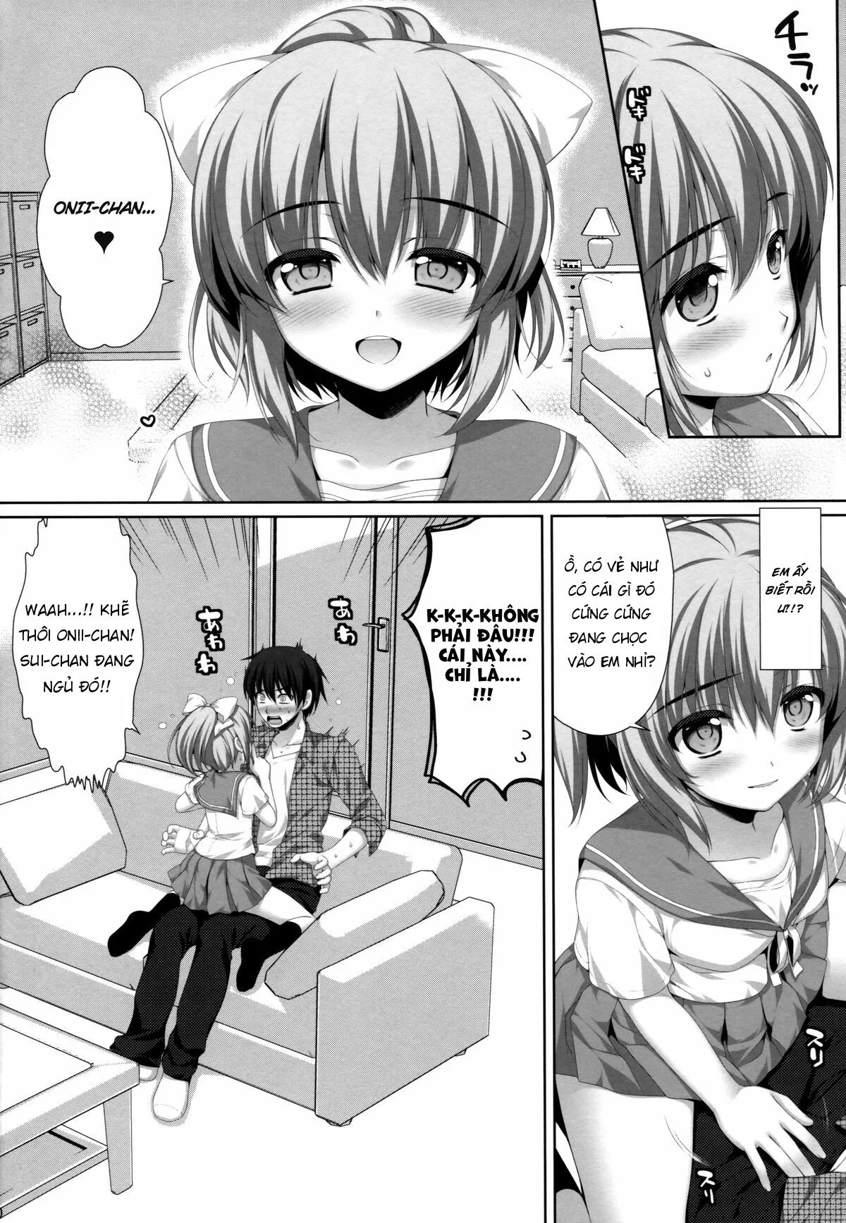 HentaiVN.net - Ảnh 10 - Ở cùng với hai cô em họ [Falling For My Twin Cousins; イトコの双子に堕とされた!?] - Takanashi Yui