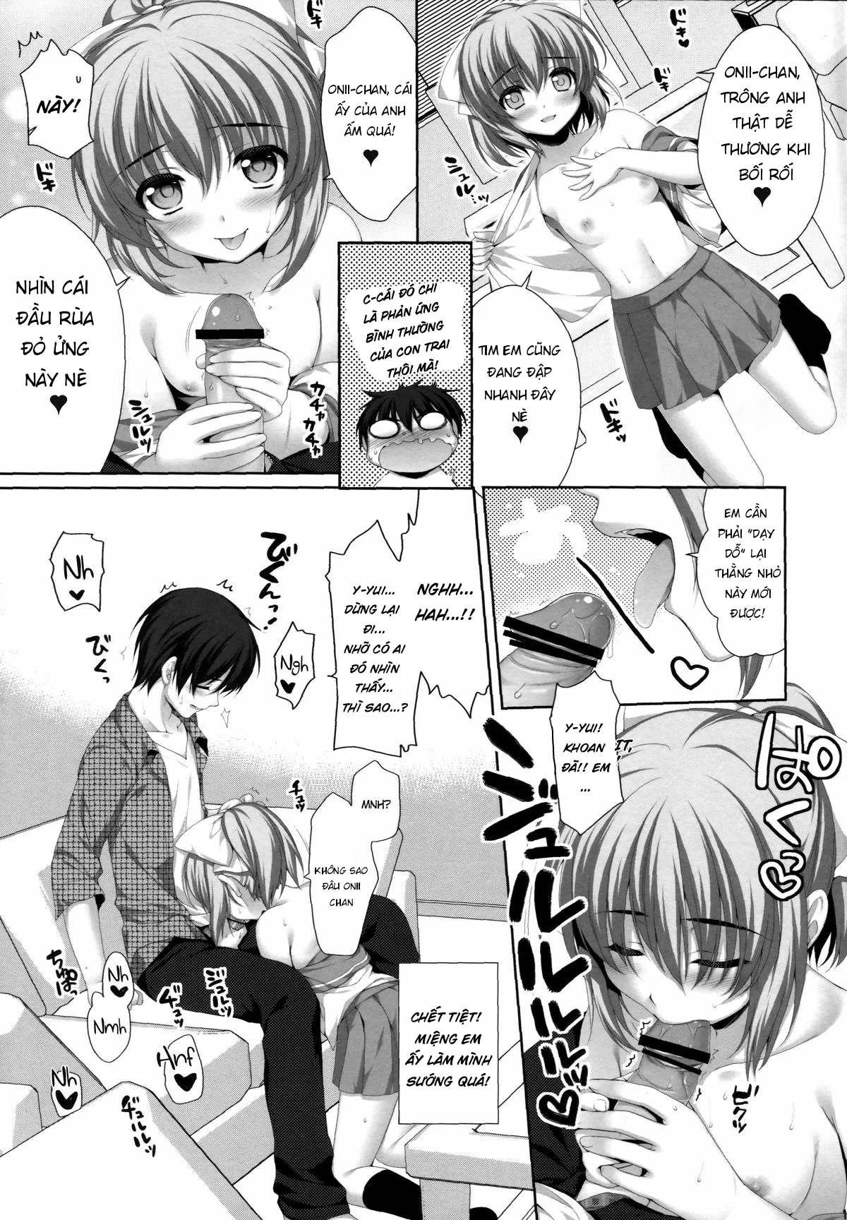 HentaiVN.net - Ảnh 11 - Ở cùng với hai cô em họ [Falling For My Twin Cousins; イトコの双子に堕とされた!?] - Takanashi Yui