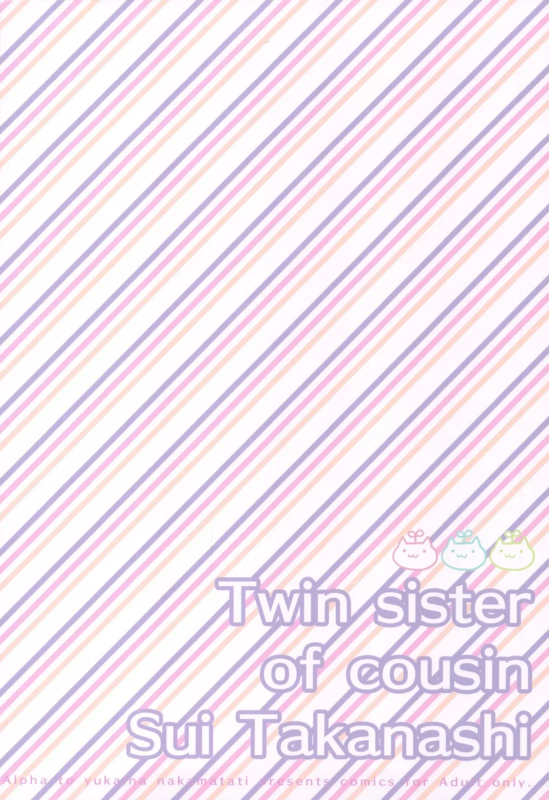 HentaiVN.net - Ảnh 26 - Ở cùng với hai cô em họ [Falling For My Twin Cousins; イトコの双子に堕とされた!?] - Takanashi Sui