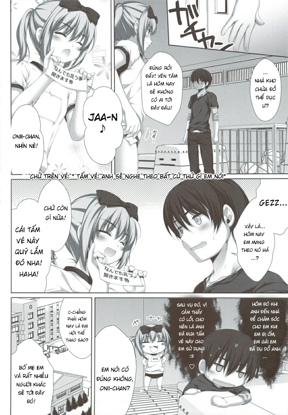 HentaiVN.net - Ảnh 5 - Ở cùng với hai cô em họ [Falling For My Twin Cousins; イトコの双子に堕とされた!?] - Takanashi Sui