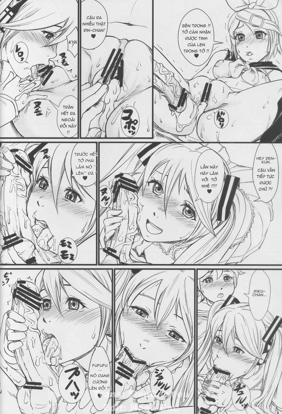HentaiVN.net - Ảnh 19 - Seri Hatsune Miku - Miku, len và rin ( và 1 số khác )