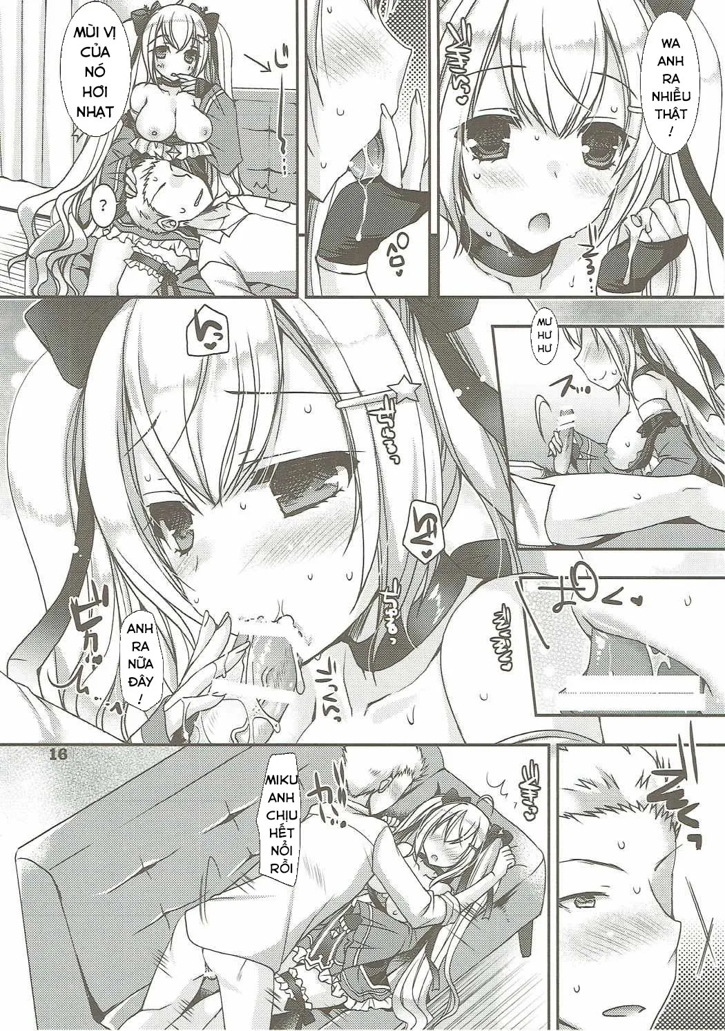 HentaiVN.net - Ảnh 15 - Seri Hatsune Miku - Quà giáng sinh cho anh