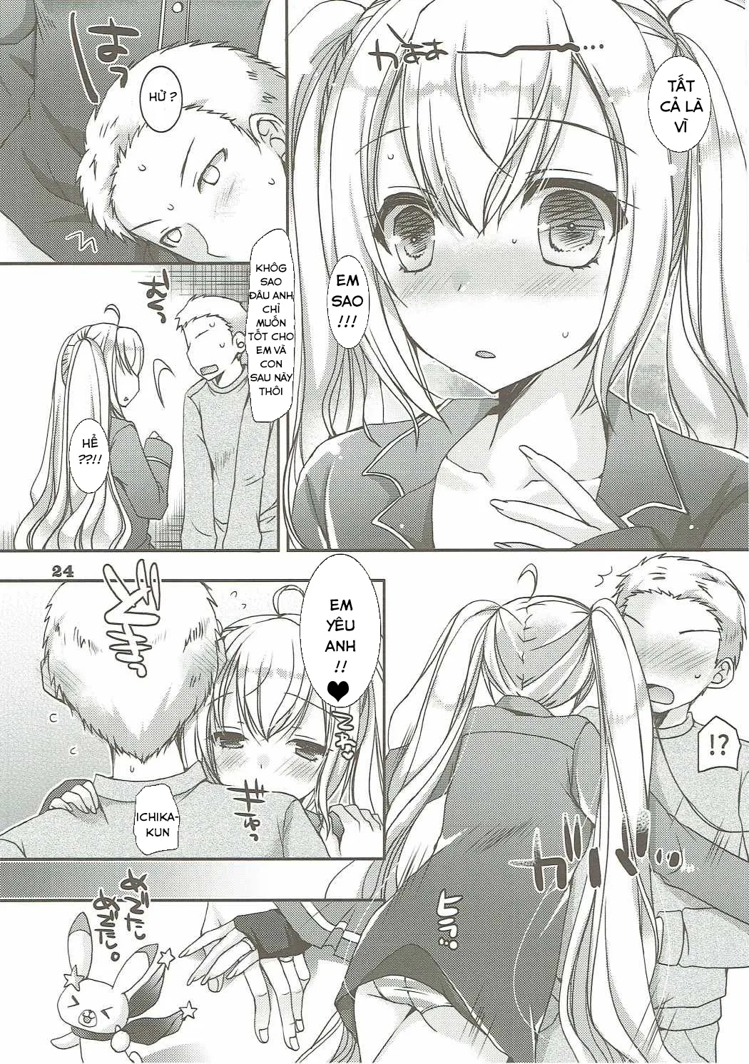 HentaiVN.net - Ảnh 23 - Seri Hatsune Miku - Quà giáng sinh cho anh