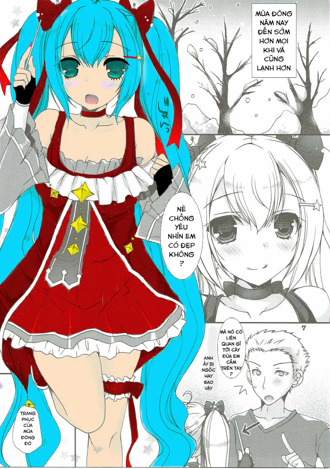 HentaiVN.net - Ảnh 6 - Seri Hatsune Miku - Quà giáng sinh cho anh