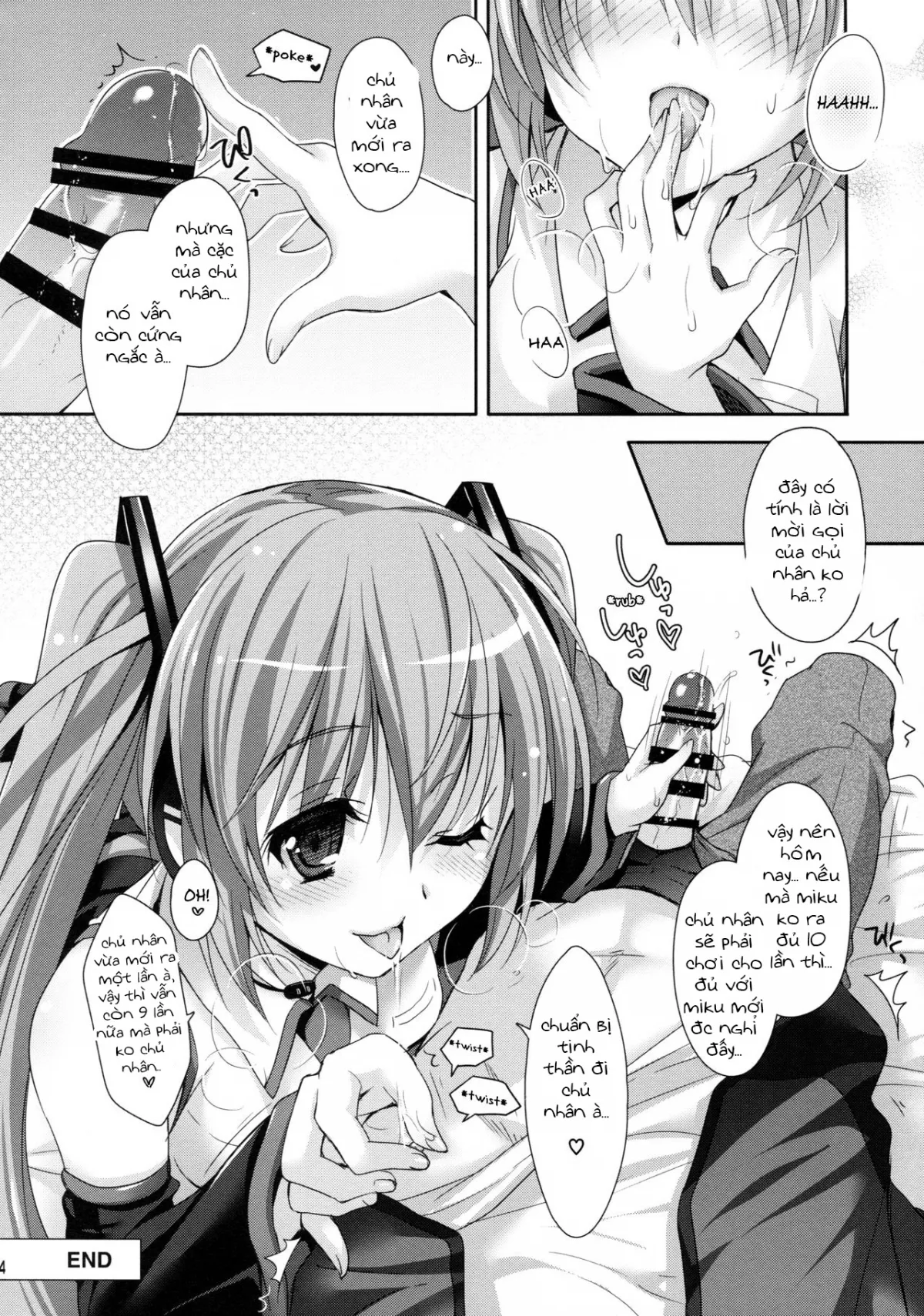 HentaiVN.net - Ảnh 24 - Seri Hatsune Miku - Ngày kỷ niệm của chúng ta