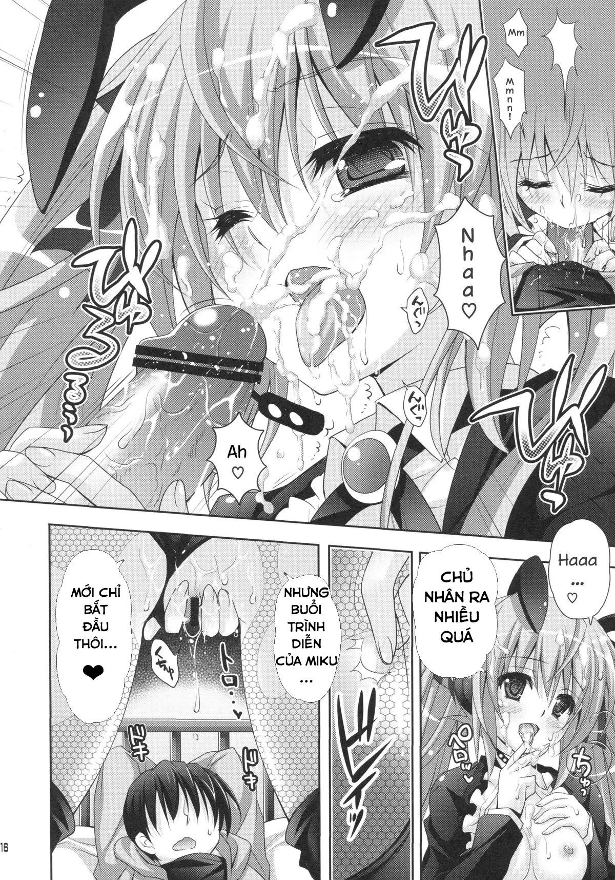 HentaiVN.net - Ảnh 16 - Seri Hatsune Miku - ( Magic Magic ) trò ảo thuật của miku