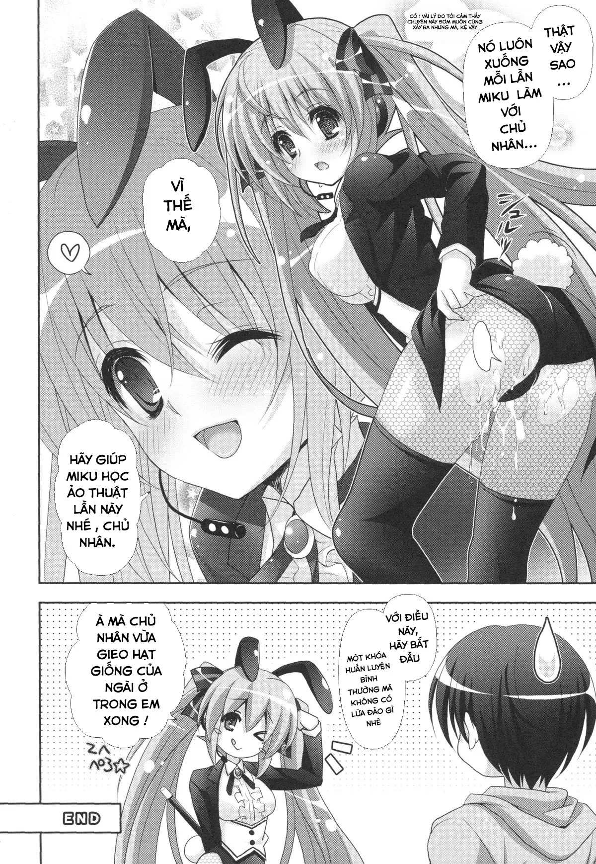 HentaiVN.net - Ảnh 24 - Seri Hatsune Miku - ( Magic Magic ) trò ảo thuật của miku