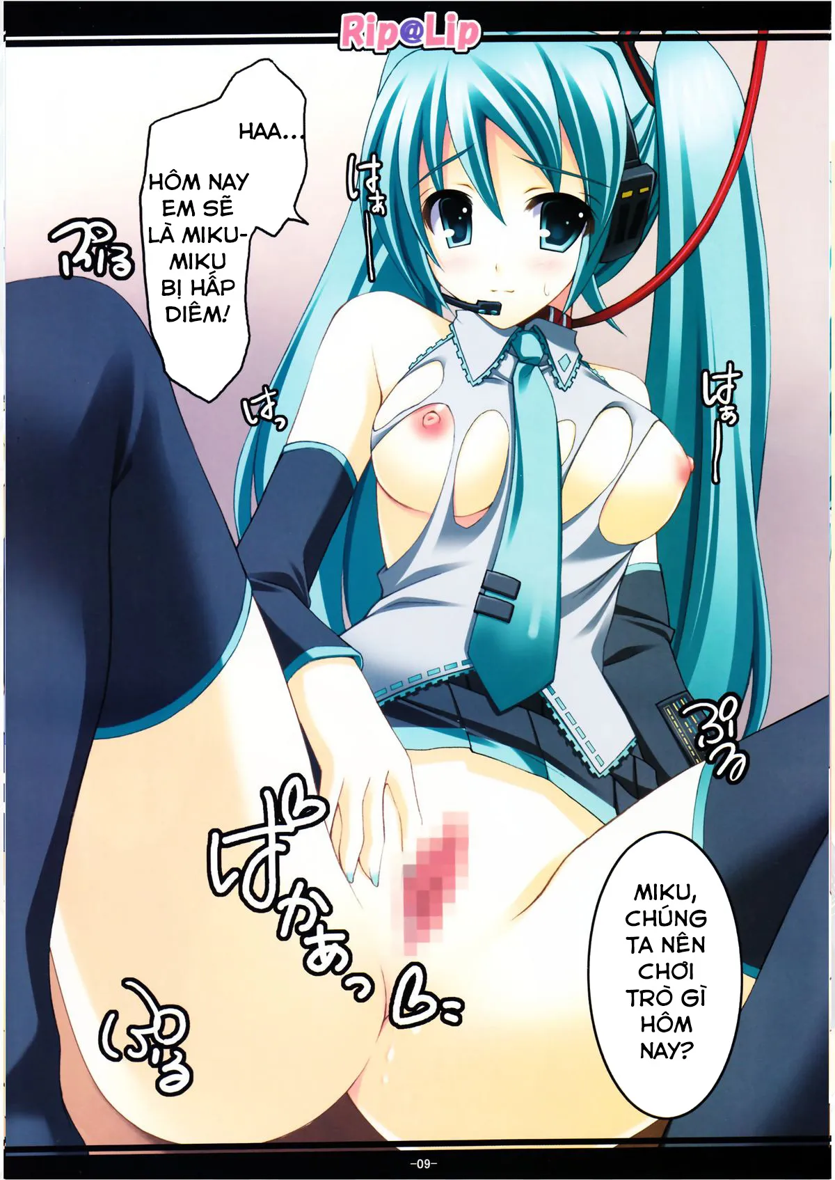 HentaiVN.net - Ảnh 10 - Seri Hatsune Miku - Mikku Miku ni ( cô nàng dâm đãng )