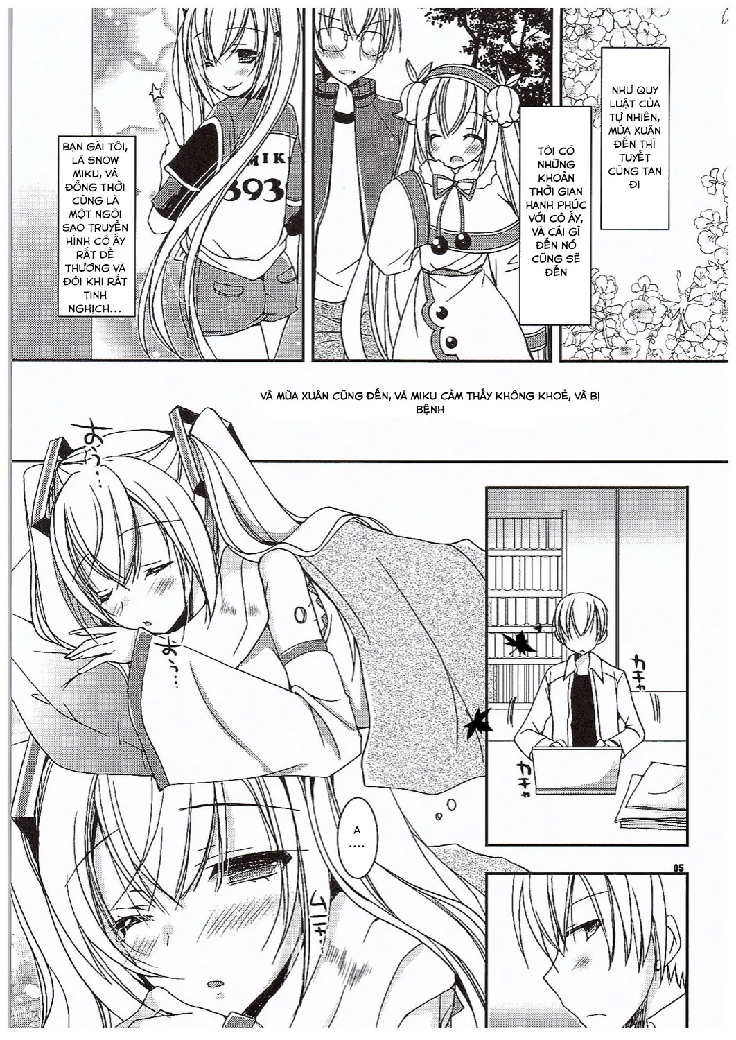 HentaiVN.net - Ảnh 5 - Seri Hatsune Miku - Sakura miku và snow miku ???