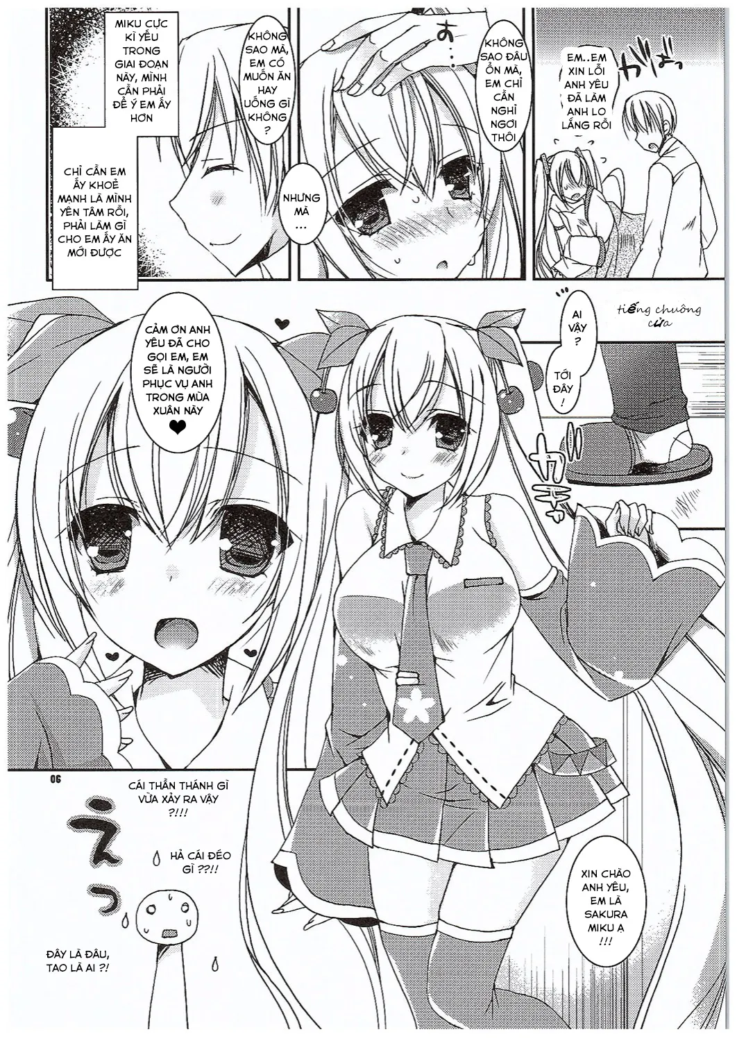 HentaiVN.net - Ảnh 6 - Seri Hatsune Miku - Sakura miku và snow miku ???