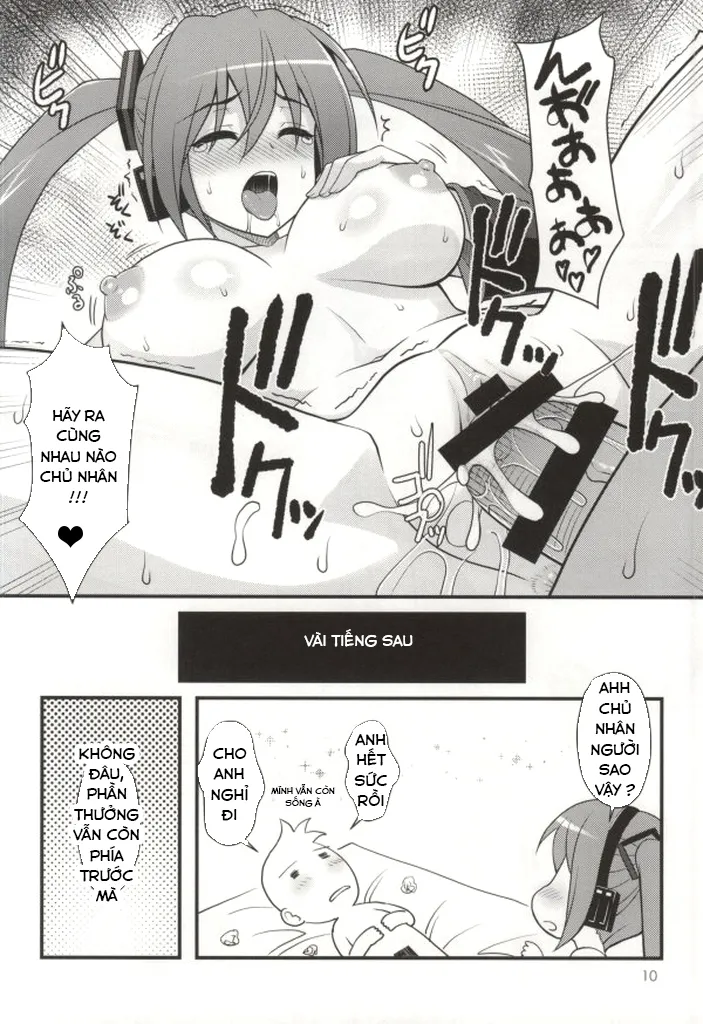 HentaiVN.net - Ảnh 10 - Seri Hatsune Miku - Phần thưởng đặc biệt của Miku