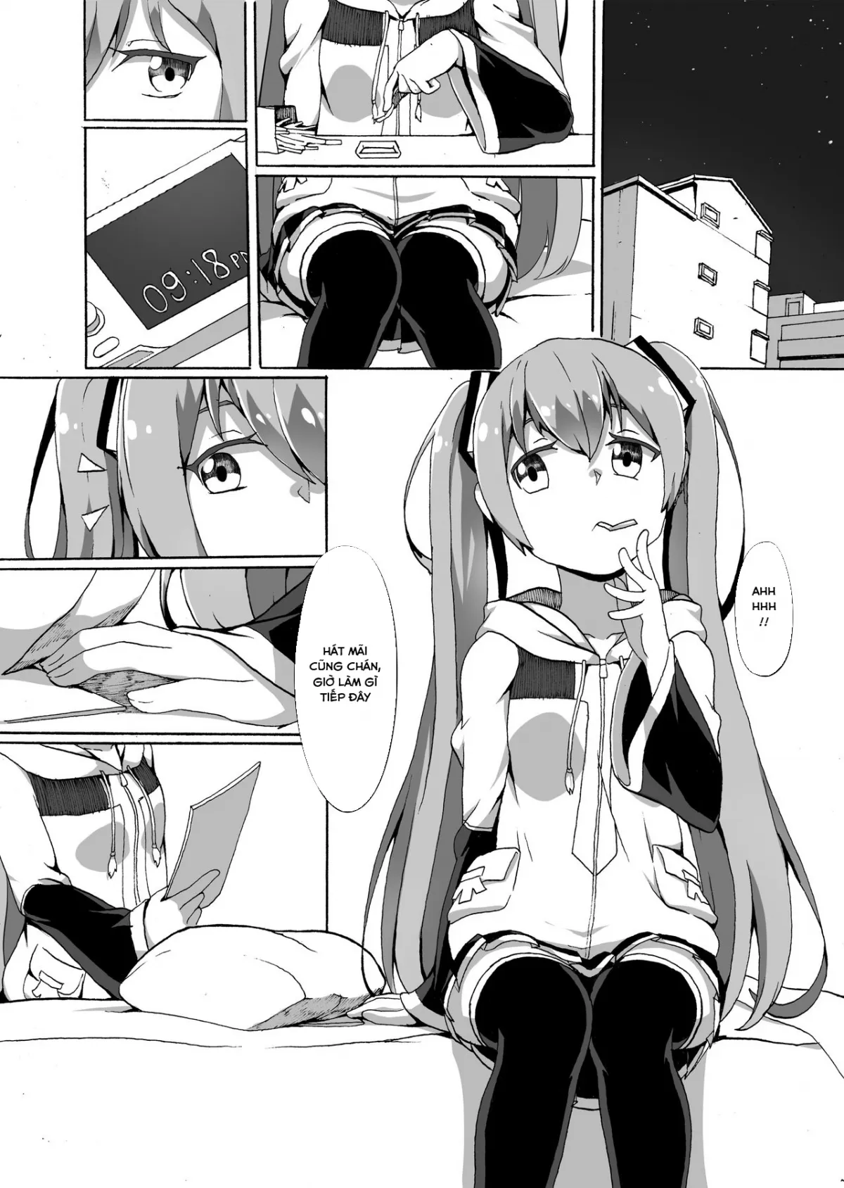 HentaiVN.net - Ảnh 14 - Seri Hatsune Miku - Một ngày với miku