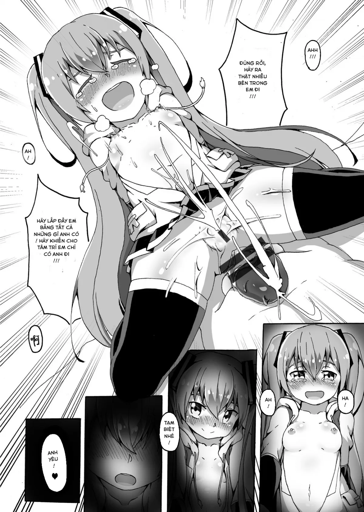 HentaiVN.net - Ảnh 23 - Seri Hatsune Miku - Một ngày với miku