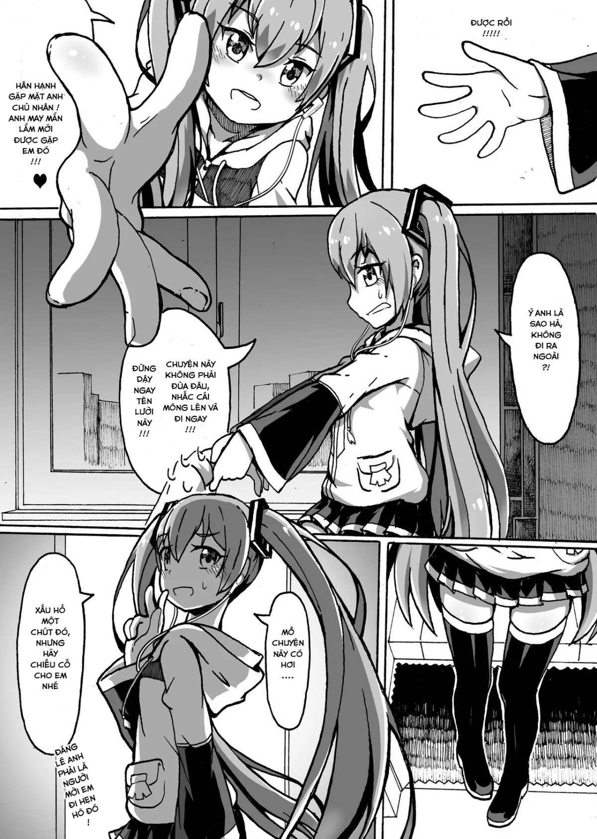 HentaiVN.net - Ảnh 6 - Seri Hatsune Miku - Một ngày với miku