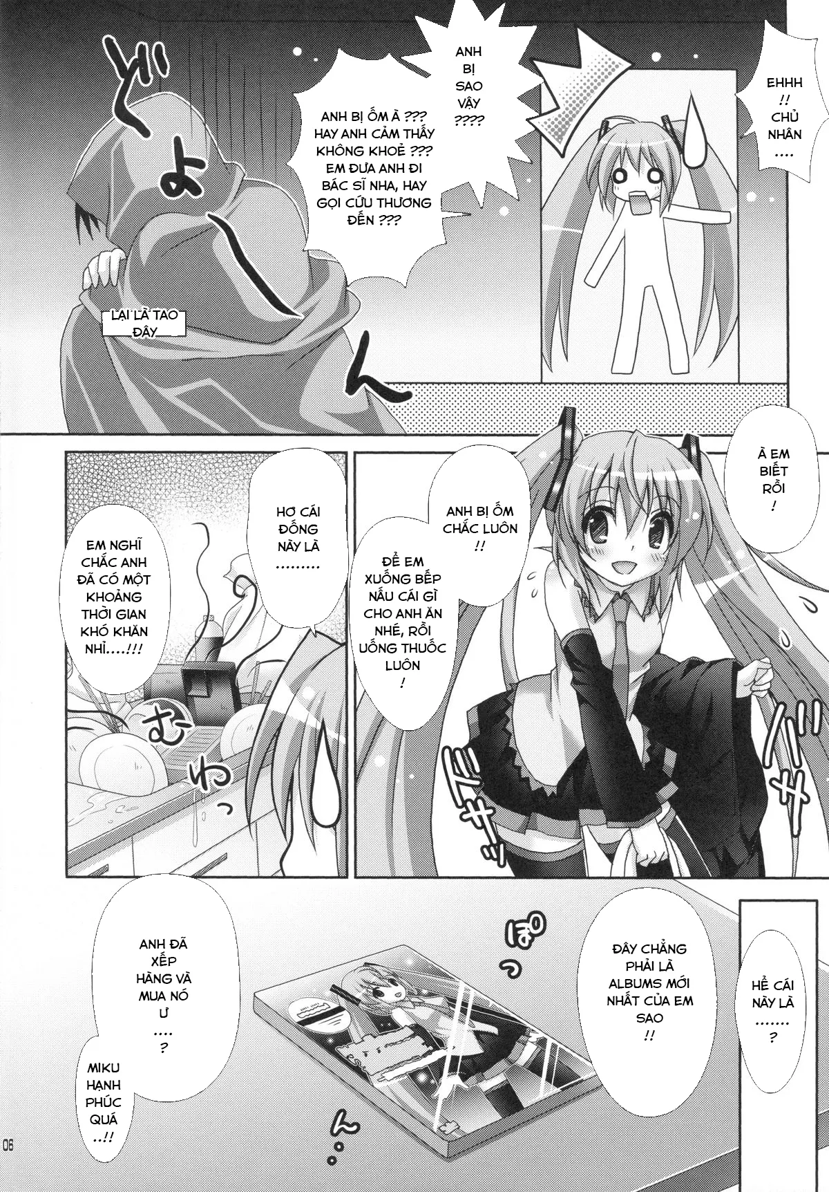 HentaiVN.net - Ảnh 3 - Seri Hatsune Miku - Anh vẫn luôn chờ em Miku