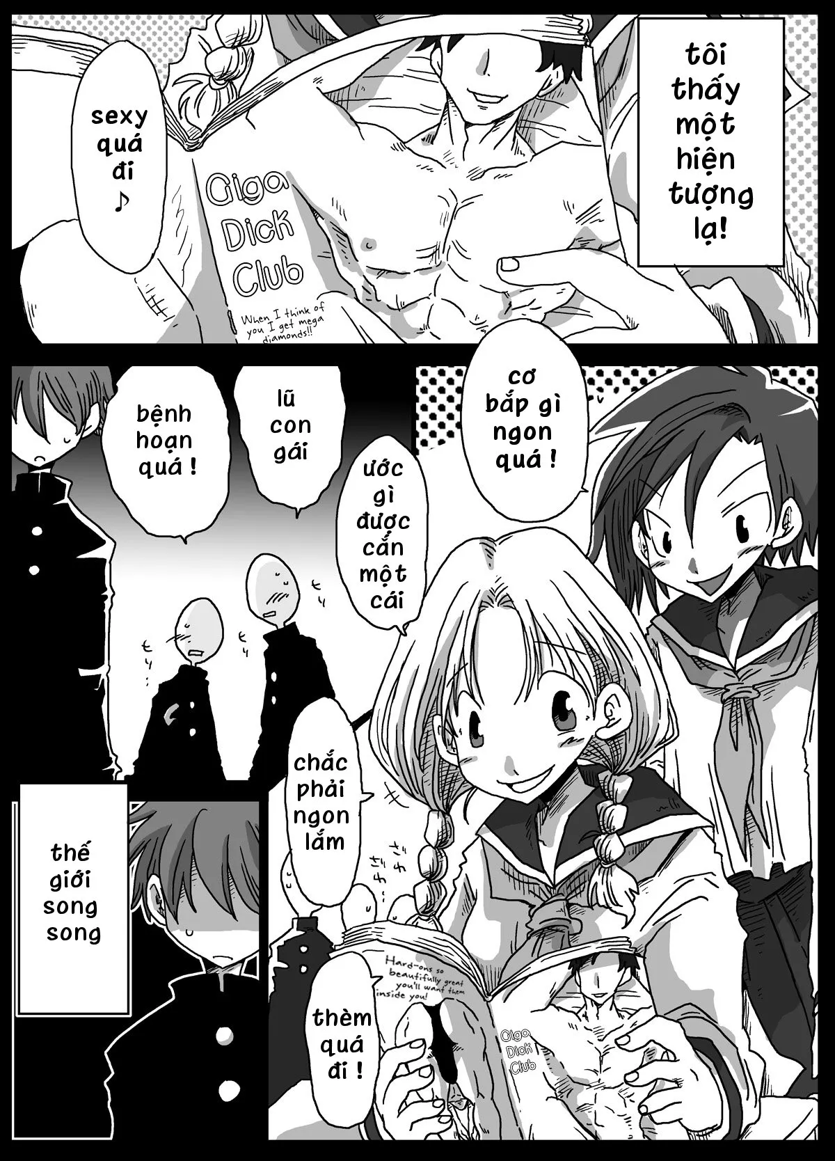 HentaiVN.net - Ảnh 4 - Lạ Collection [Curse; A Method to Marry Hotaru-chan the JK; Break the Silence; Teisou Gyakuten Sekai] - World of Reversed Gender Roles Chapter 1