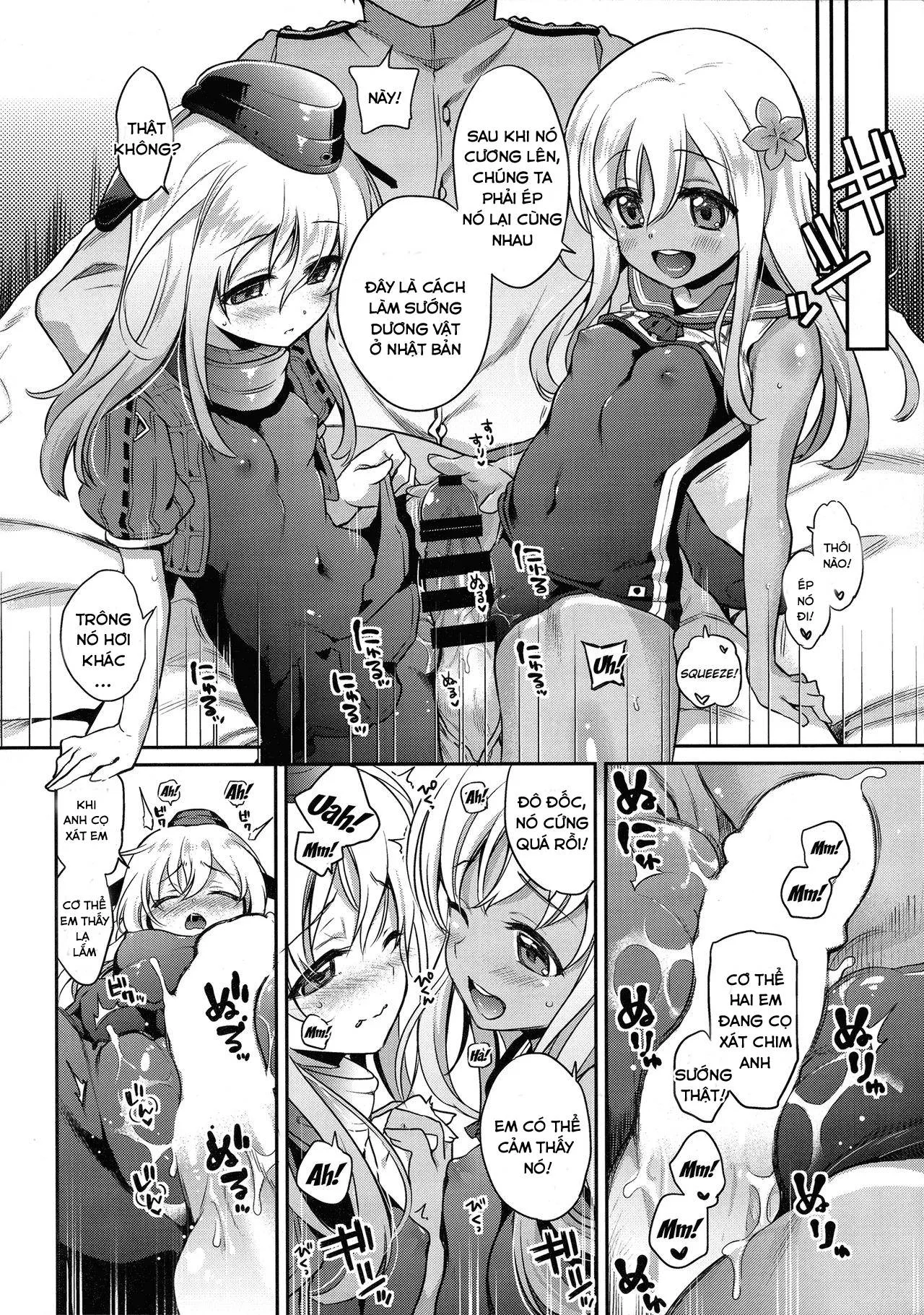 HentaiVN.net - Ảnh 11 - Tuyển Tập KanColle Oneshot - Chap 2 - RO-chan ga U-ni oshiete ageru desutte! [sasachinn]