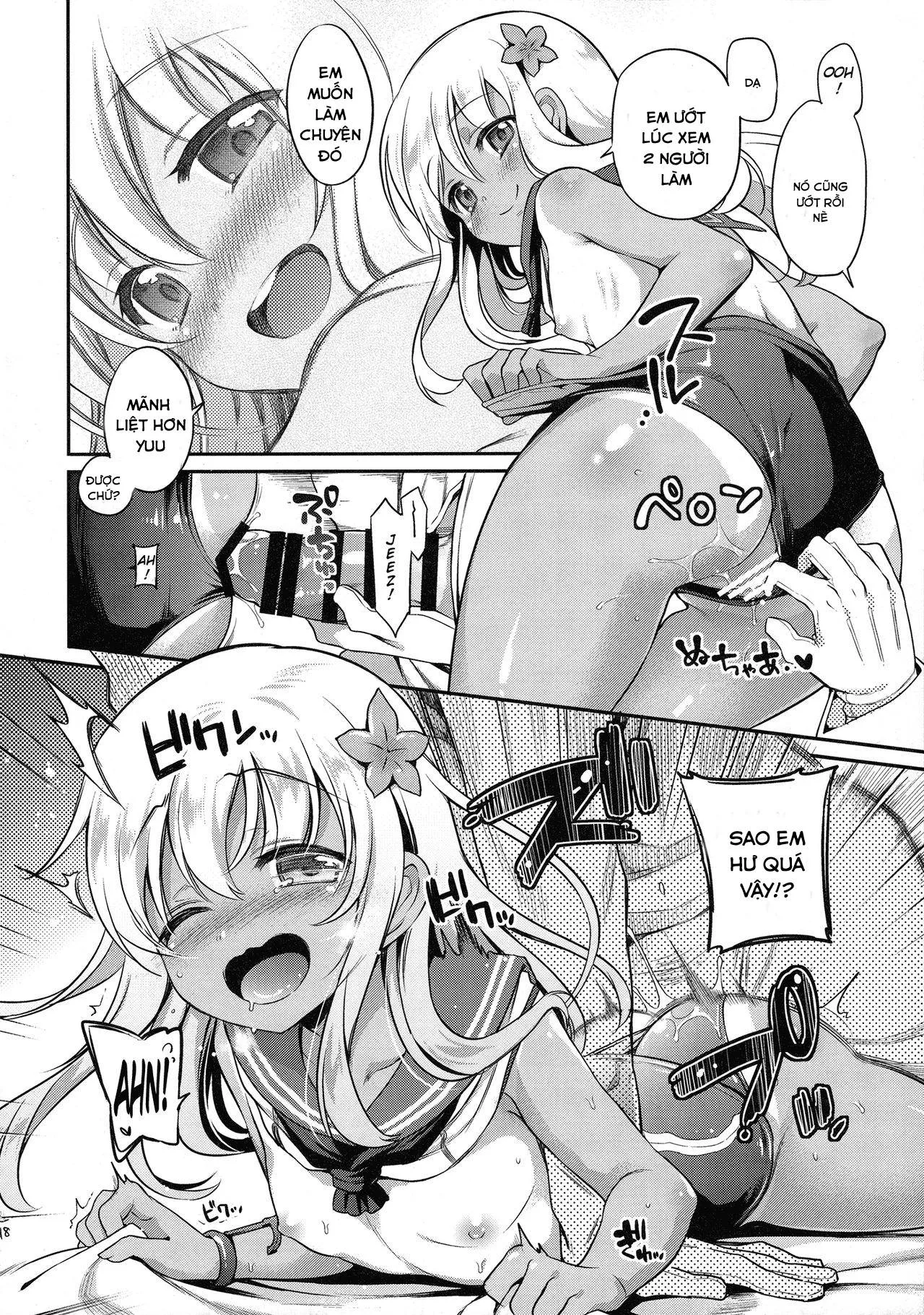 HentaiVN.net - Ảnh 17 - Tuyển Tập KanColle Oneshot - Chap 2 - RO-chan ga U-ni oshiete ageru desutte! [sasachinn]