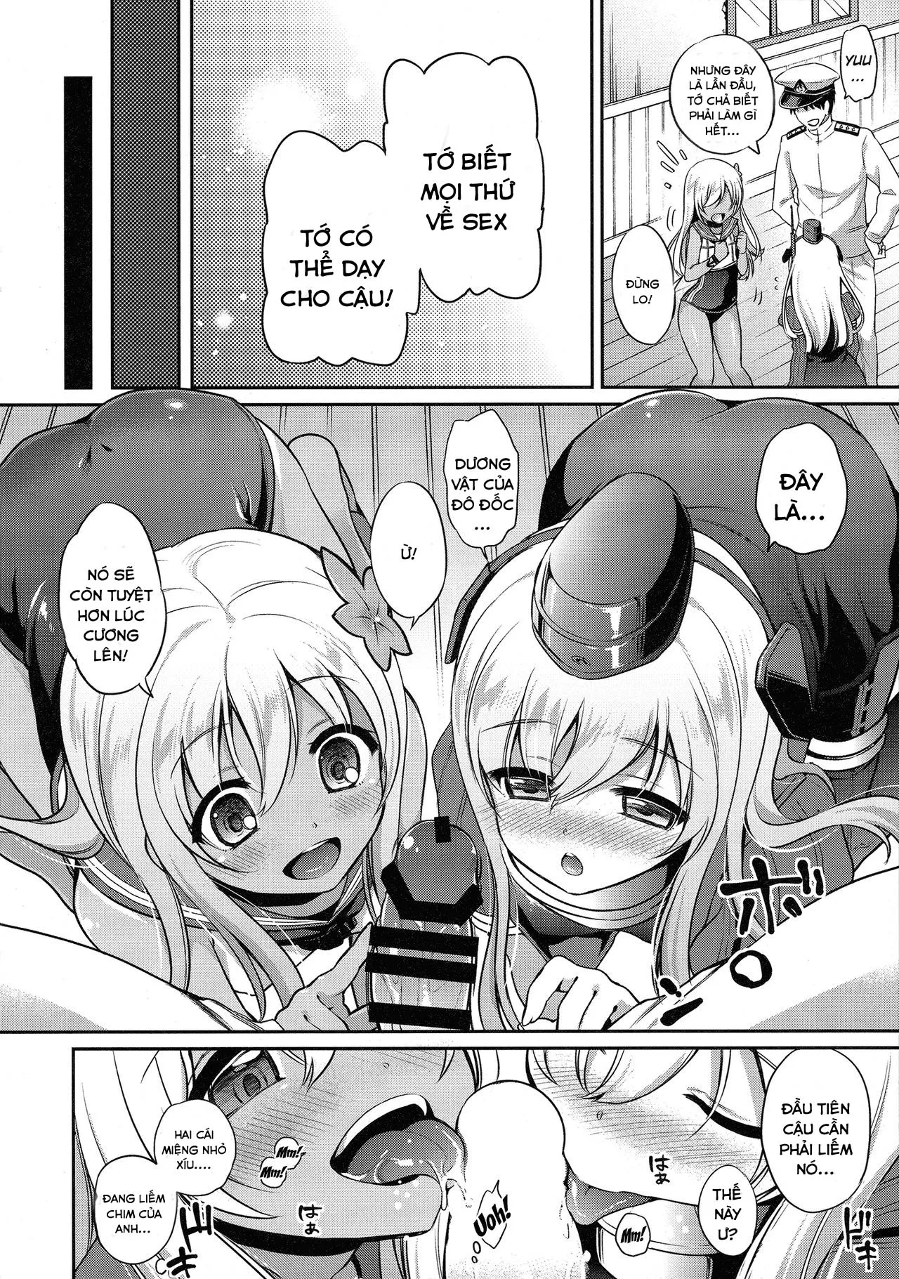 HentaiVN.net - Ảnh 9 - Tuyển Tập KanColle Oneshot - Chap 2 - RO-chan ga U-ni oshiete ageru desutte! [sasachinn]