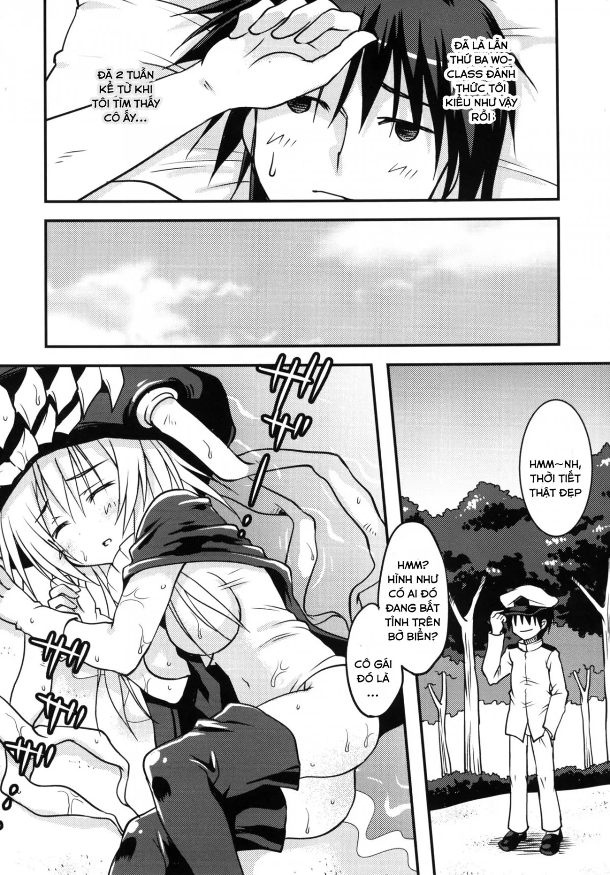 HentaiVN.net - Ảnh 4 - Tuyển Tập KanColle Oneshot - Chap 4 - Maigo Wo-Kyuu to no Shippori Shitsumushitsu Life [Toshihiro]