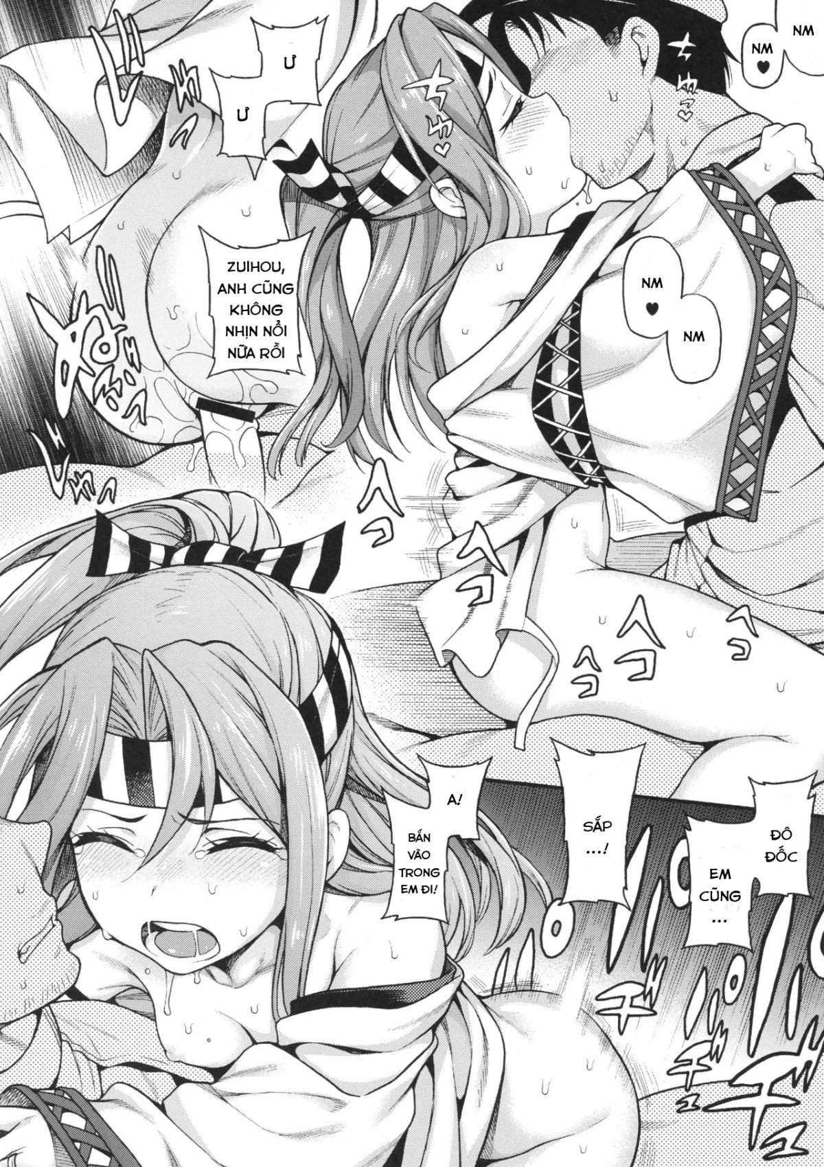 HentaiVN.net - Ảnh 13 - Tuyển Tập KanColle Oneshot - Chap 8 - Zuihou to zuho x2 suryu? [Uousaoh]