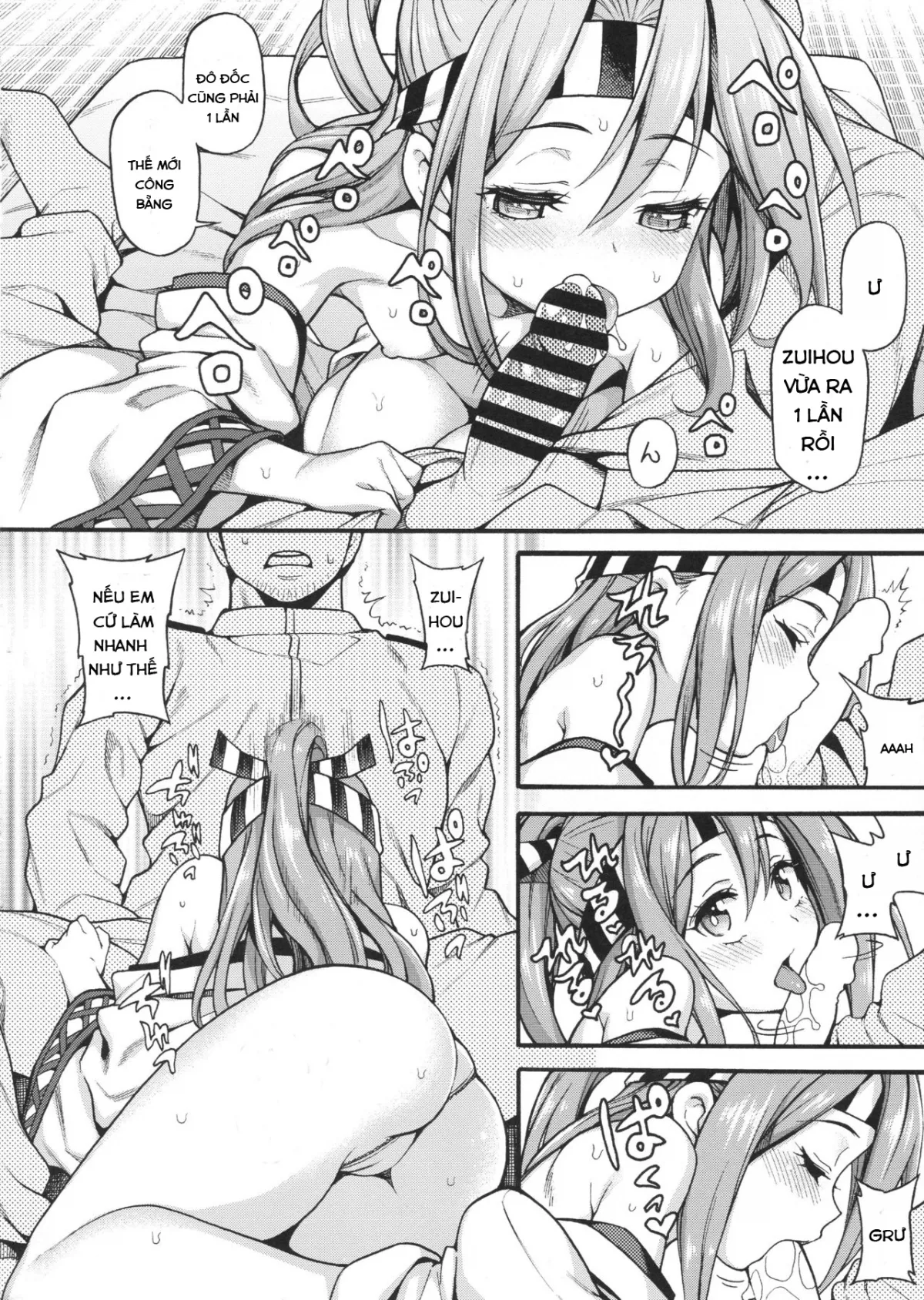 HentaiVN.net - Ảnh 9 - Tuyển Tập KanColle Oneshot - Chap 8 - Zuihou to zuho x2 suryu? [Uousaoh]