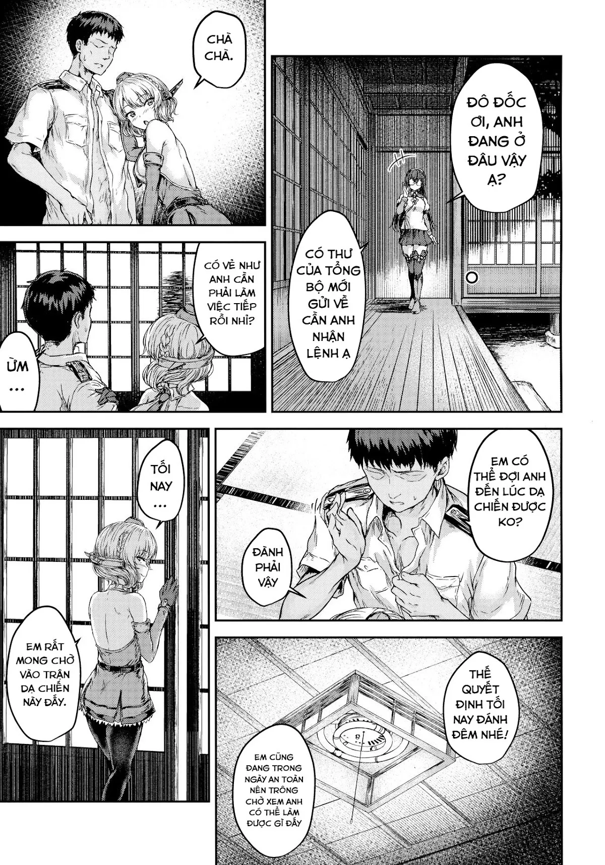 HentaiVN.net - Ảnh 9 - Tuyển Tập KanColle Oneshot - Chap 10 - Shikoshiko Colorado to Yasen Suru Hon
