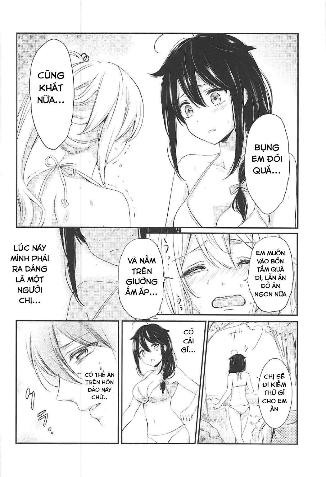 HentaiVN.net - Ảnh 10 - Tuyển Tập KanColle Oneshot - Chap 11 - Mujintou de Futarikiri