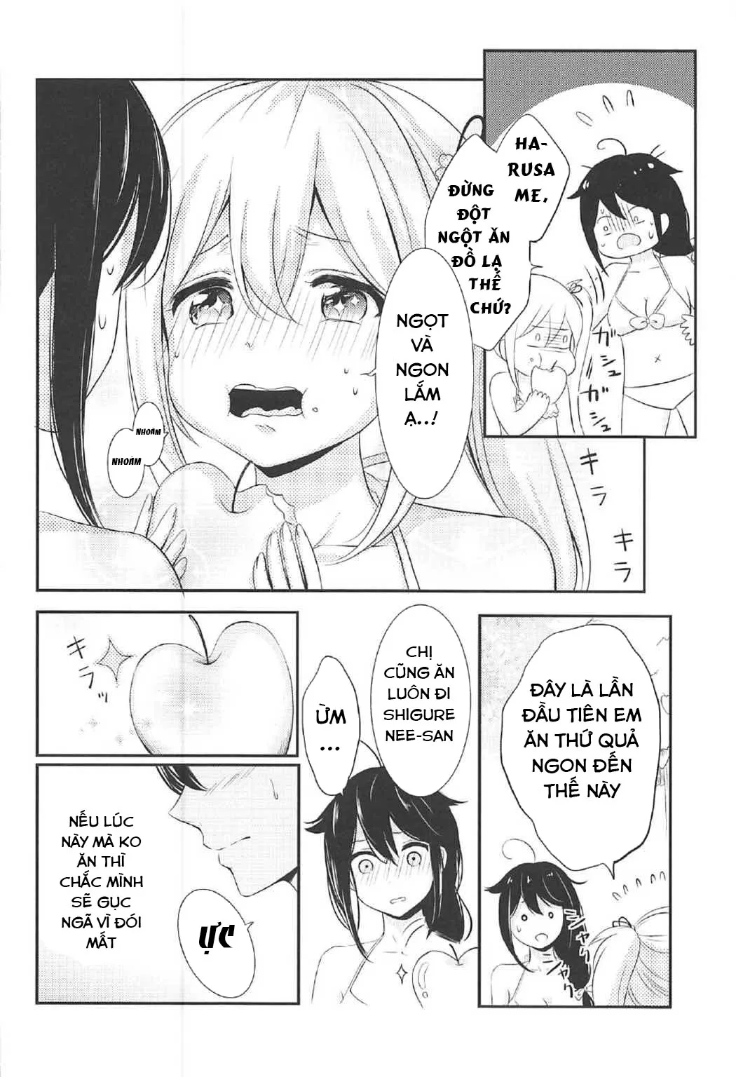 HentaiVN.net - Ảnh 12 - Tuyển Tập KanColle Oneshot - Chap 11 - Mujintou de Futarikiri