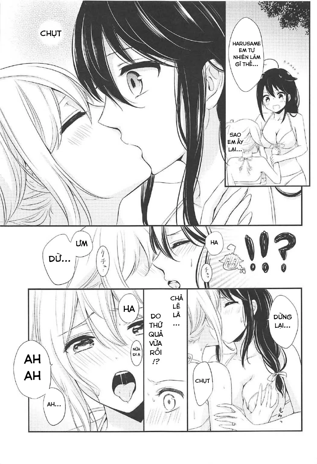 HentaiVN.net - Ảnh 15 - Tuyển Tập KanColle Oneshot - Chap 11 - Mujintou de Futarikiri