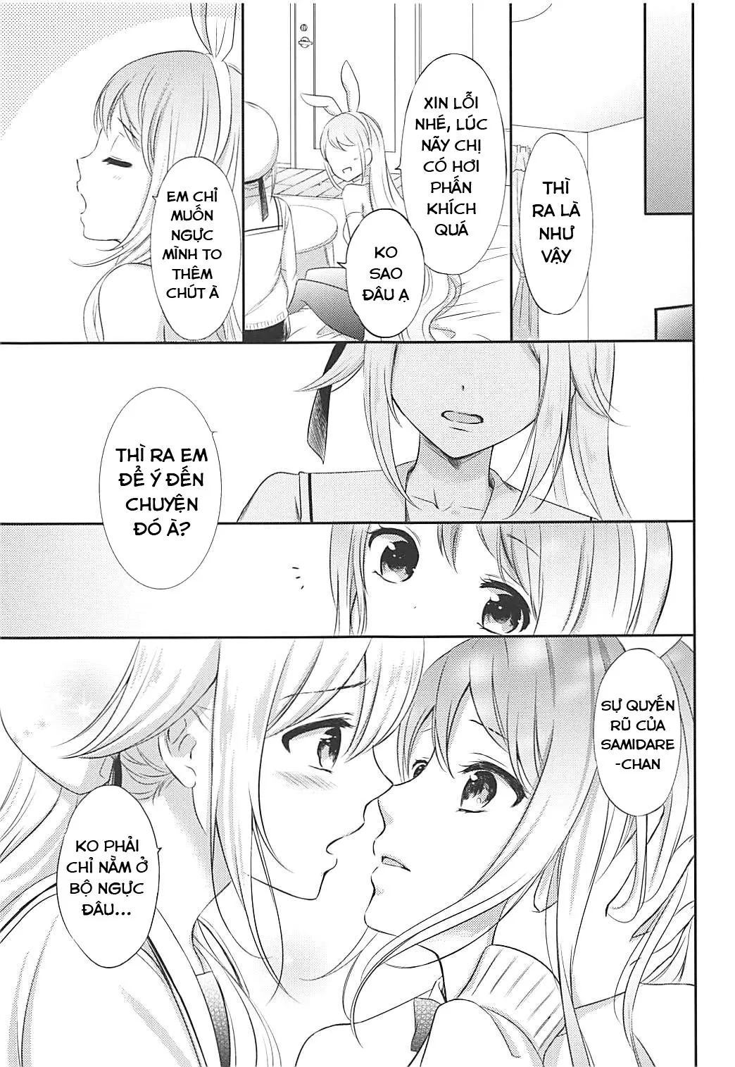 HentaiVN.net - Ảnh 6 - Tuyển Tập KanColle Oneshot - Chap 12 - Watashi no Kawaii Usagi-chan