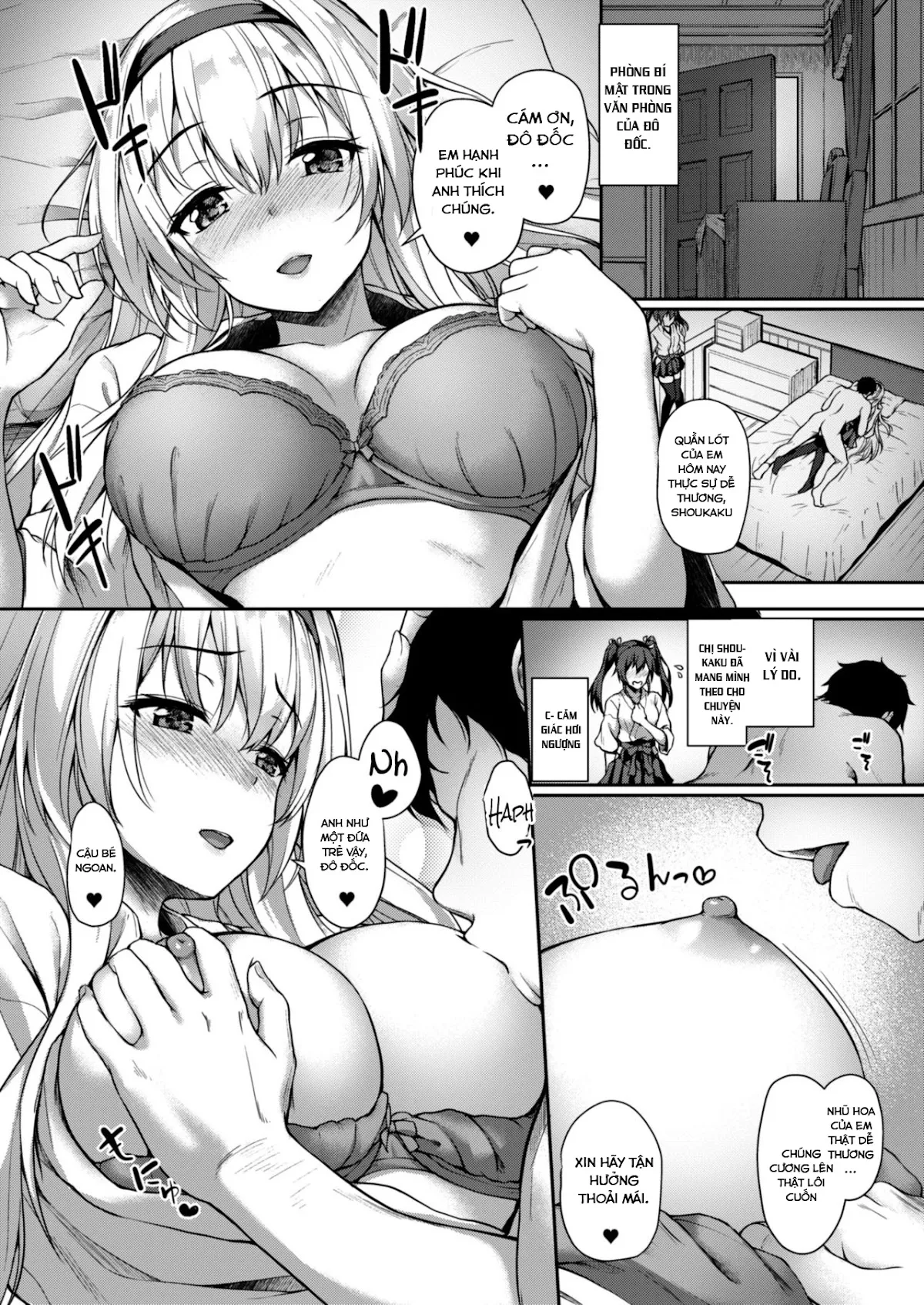 HentaiVN.net - Ảnh 10 - Tuyển Tập KanColle Oneshot - Chap 14: Anata wo Omou Yoru no Tsuru