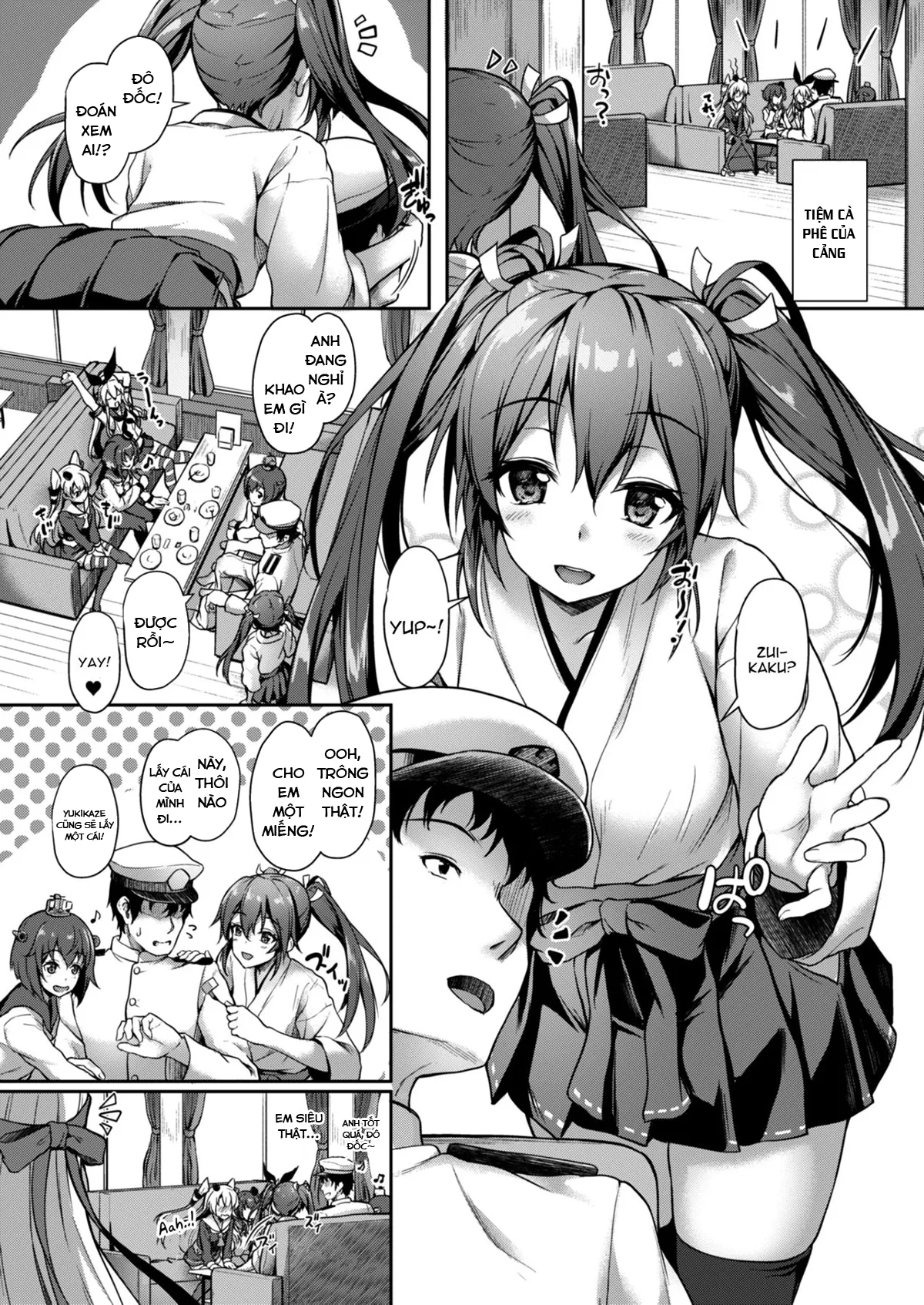 HentaiVN.net - Ảnh 3 - Tuyển Tập KanColle Oneshot - Chap 14: Anata wo Omou Yoru no Tsuru