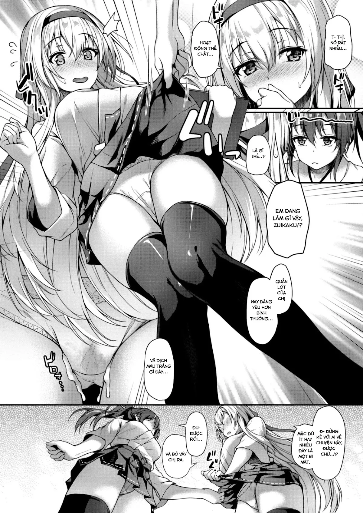 HentaiVN.net - Ảnh 6 - Tuyển Tập KanColle Oneshot - Chap 14: Anata wo Omou Yoru no Tsuru