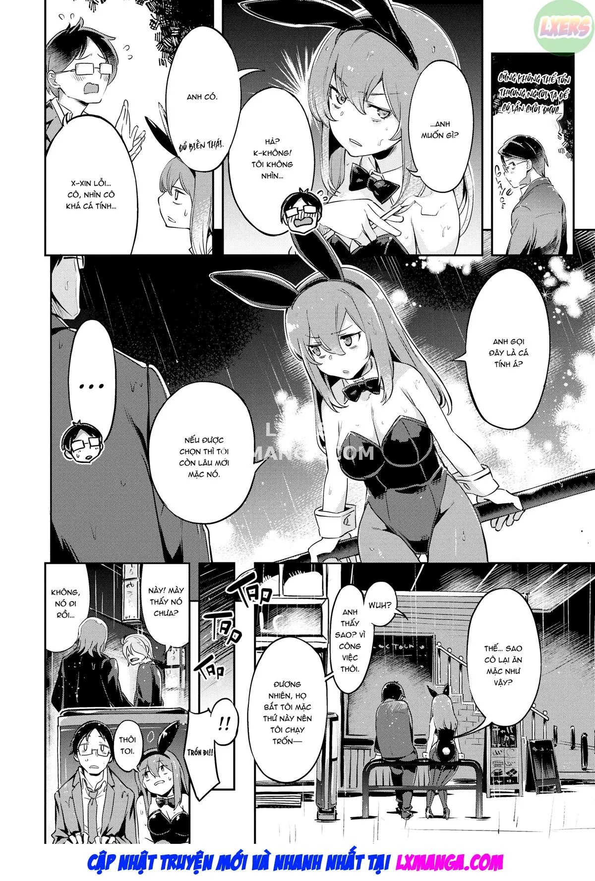 HentaiVN.net - Ảnh 10 - Bunny Mating Season - Chap 1 - The Runaway Rabbit I Met in the Rain | The Runaway Rabbit Maid I Dreamed About?
