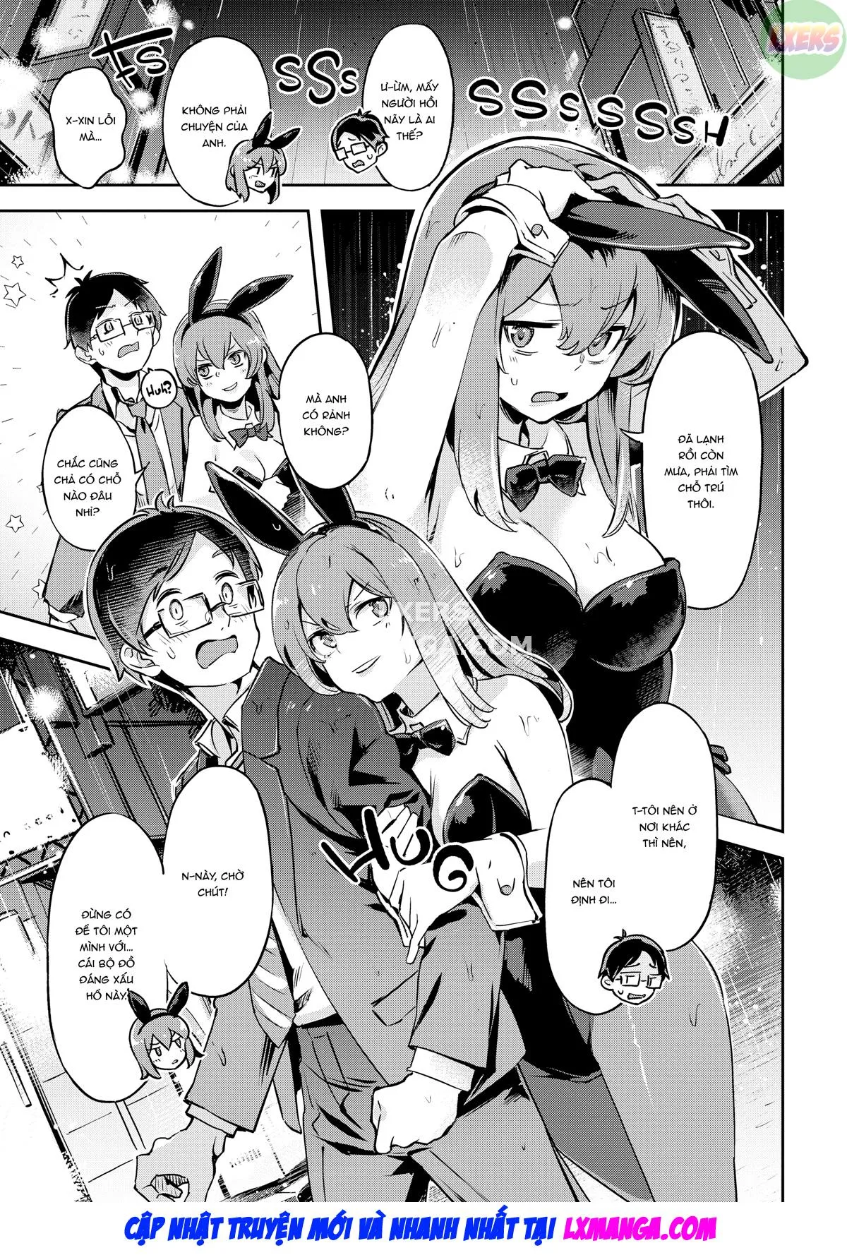 HentaiVN.net - Ảnh 11 - Bunny Mating Season - Chap 1 - The Runaway Rabbit I Met in the Rain | The Runaway Rabbit Maid I Dreamed About?