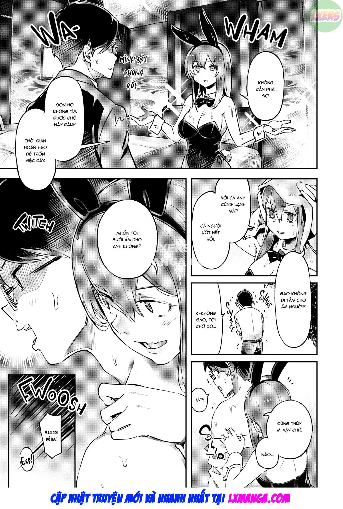 HentaiVN.net - Ảnh 13 - Bunny Mating Season - Chap 1 - The Runaway Rabbit I Met in the Rain | The Runaway Rabbit Maid I Dreamed About?
