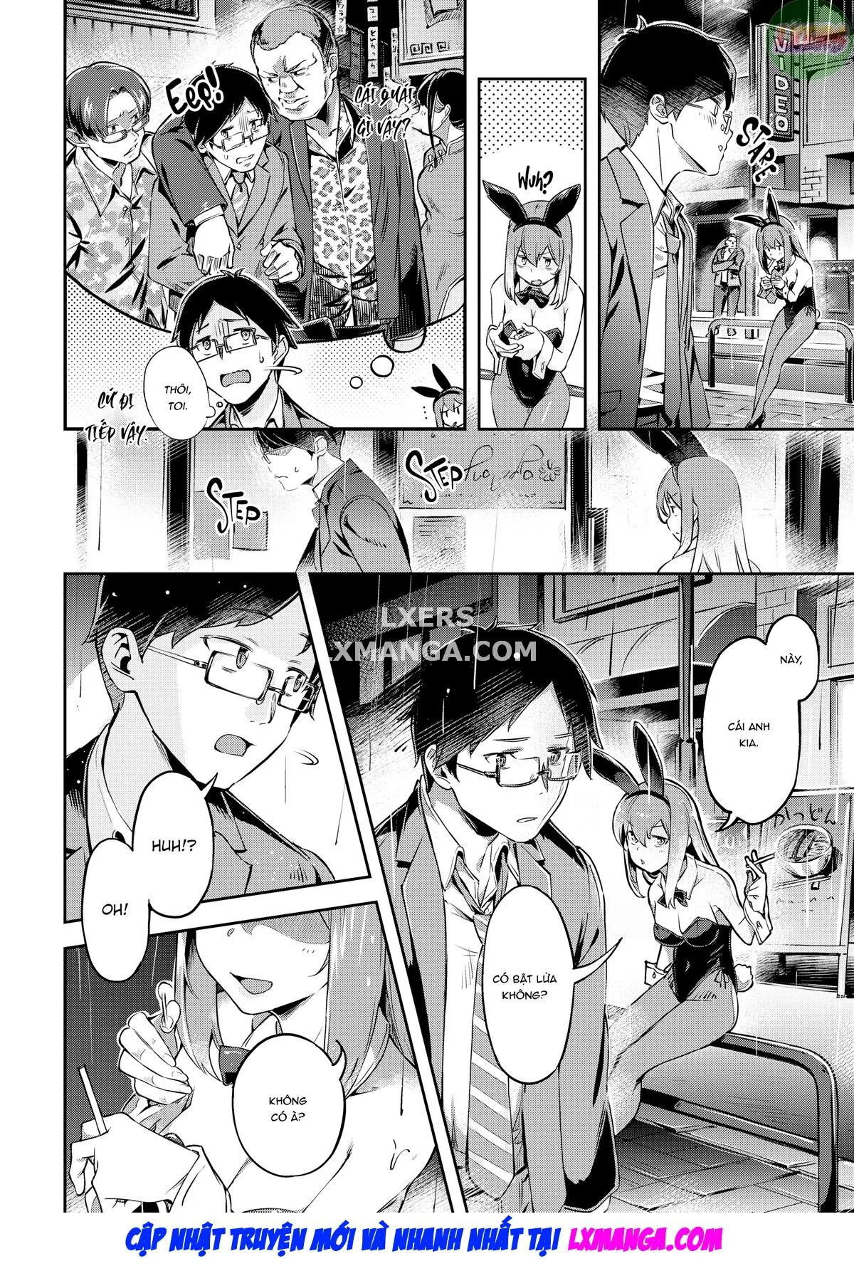 HentaiVN.net - Ảnh 8 - Bunny Mating Season - Chap 1 - The Runaway Rabbit I Met in the Rain | The Runaway Rabbit Maid I Dreamed About?