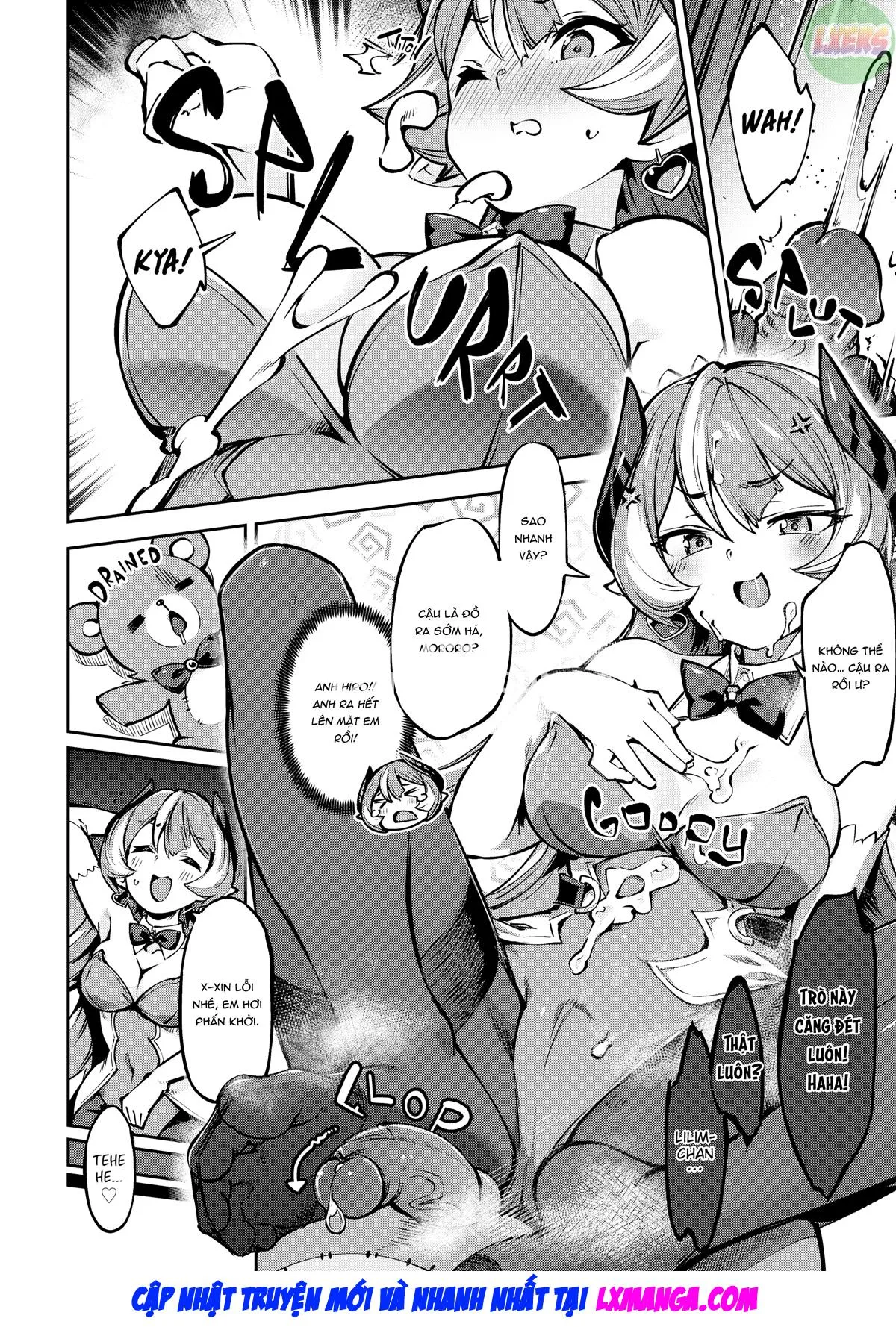 HentaiVN.net - Ảnh 11 - Bunny Mating Season - Chap 4 - LimLim Channel!
