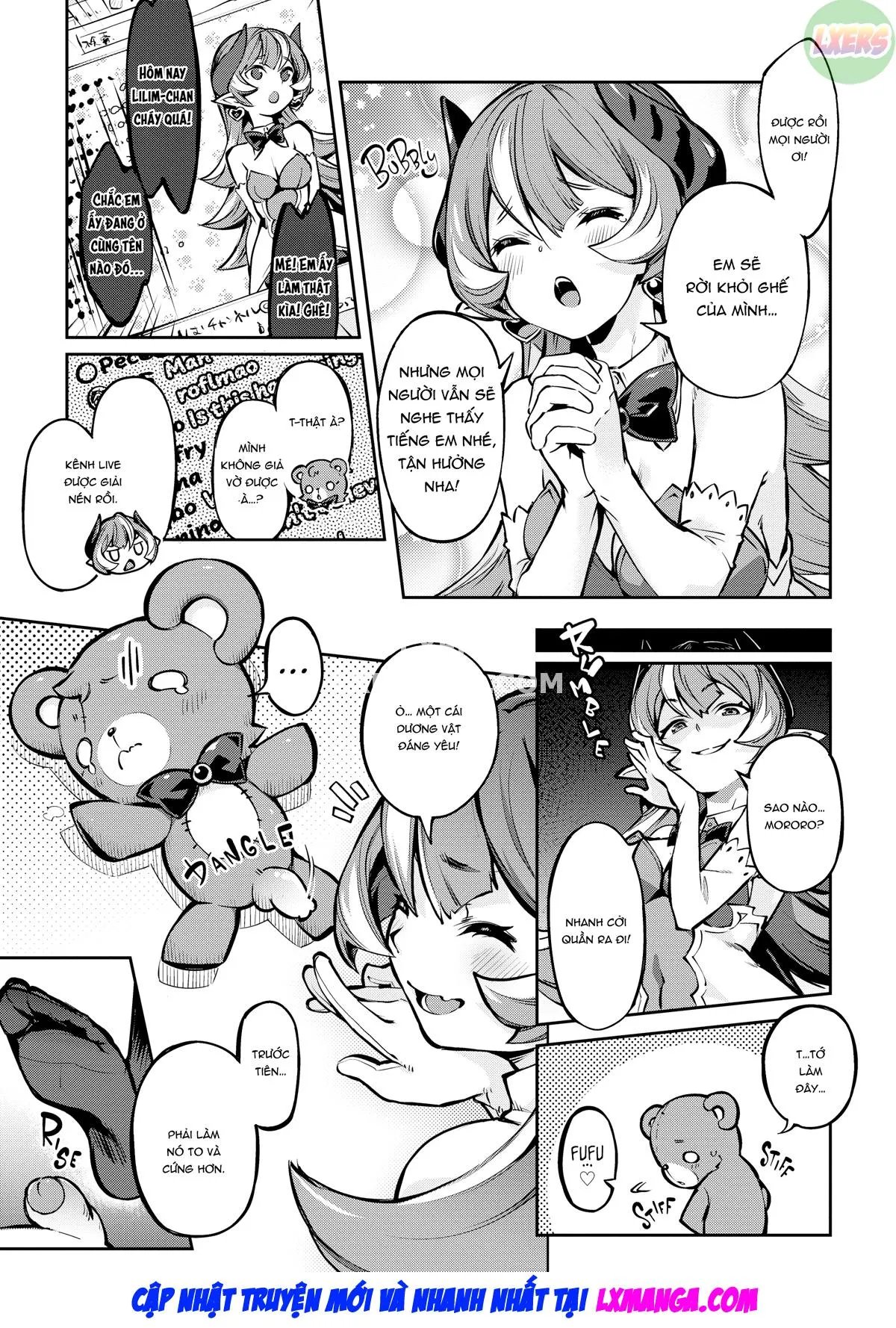 HentaiVN.net - Ảnh 8 - Bunny Mating Season - Chap 4 - LimLim Channel!