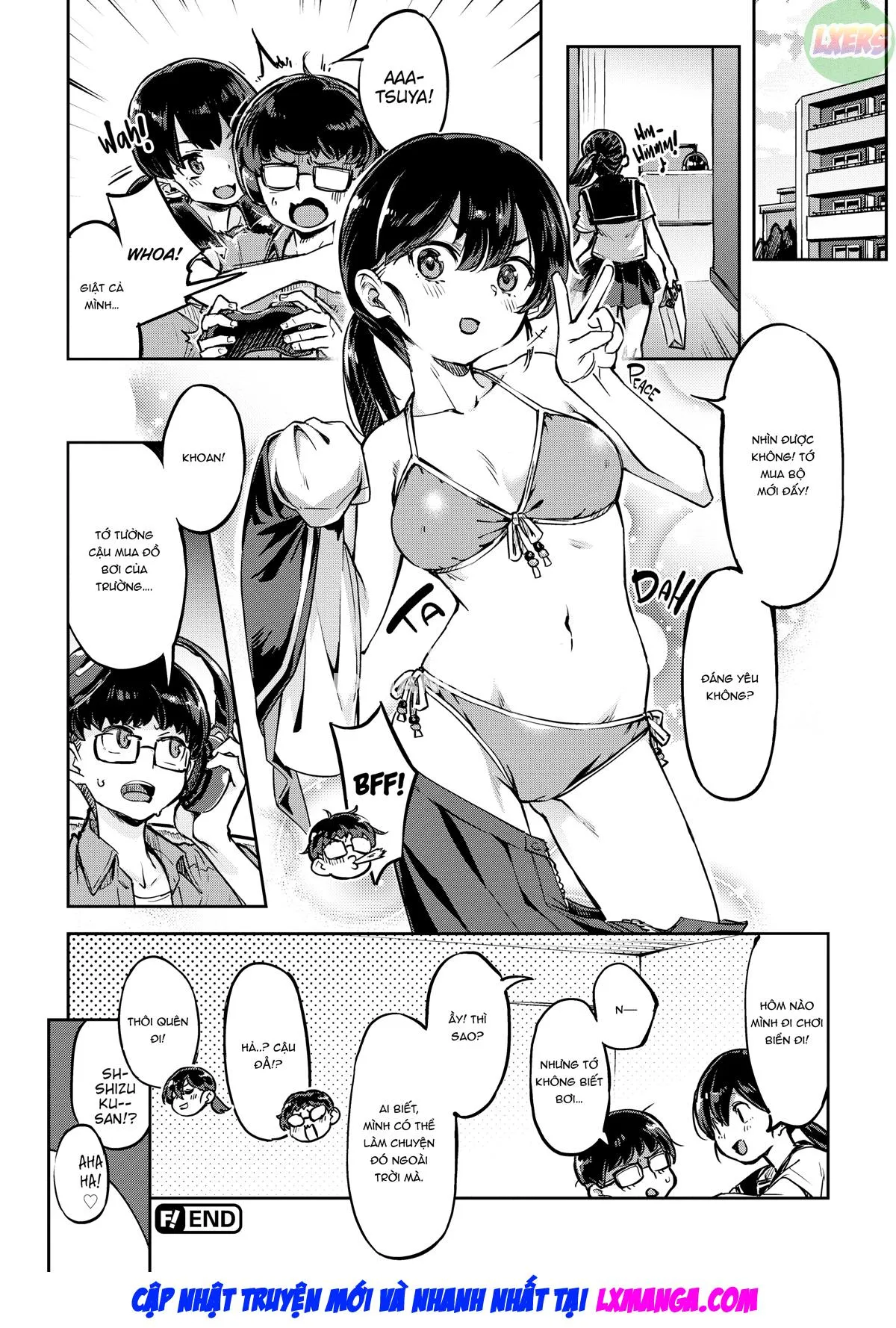 HentaiVN.net - Ảnh 25 - Bunny Mating Season - Chap 5 - Go with the School Swimsuit!
