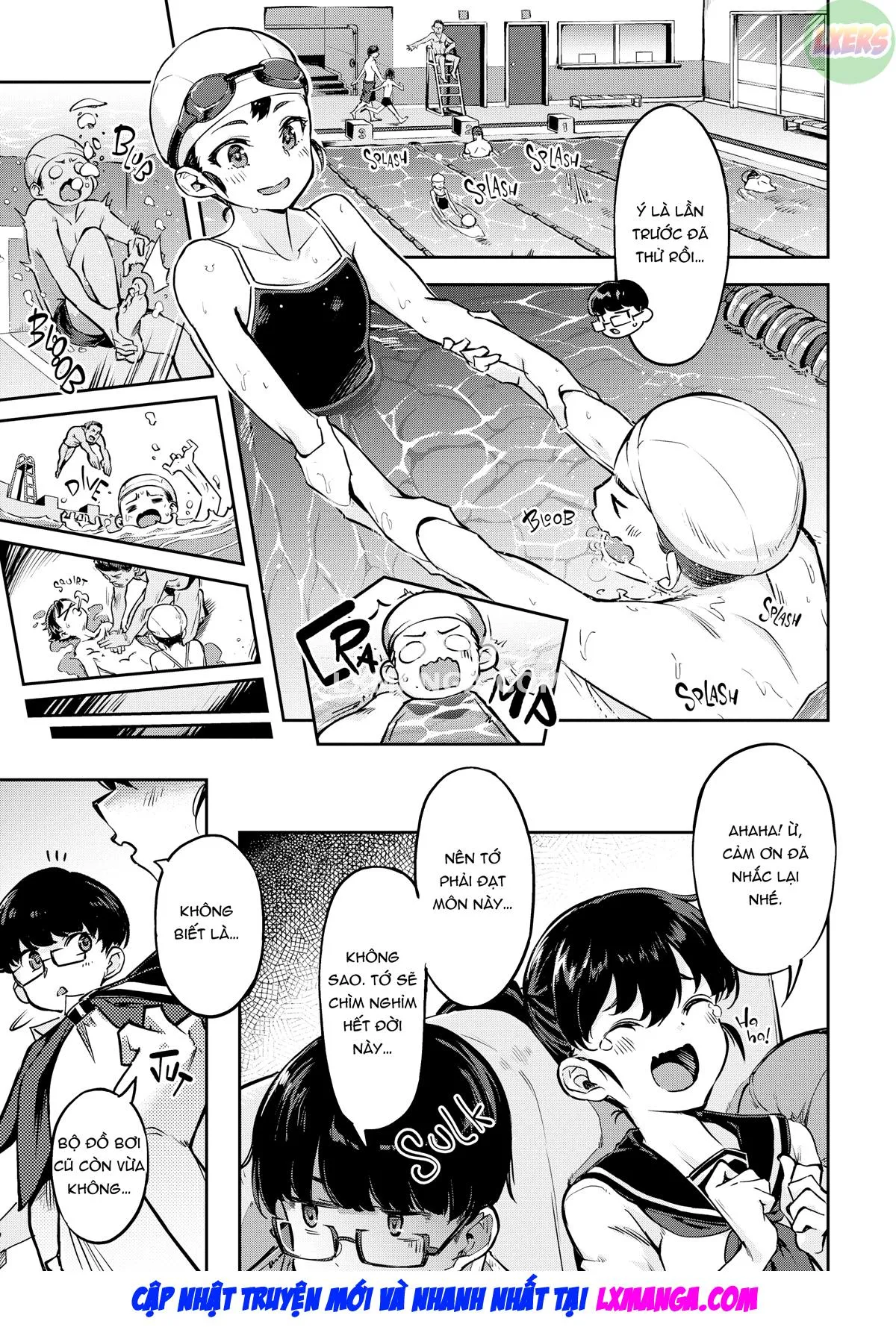 HentaiVN.net - Ảnh 4 - Bunny Mating Season - Chap 5 - Go with the School Swimsuit!