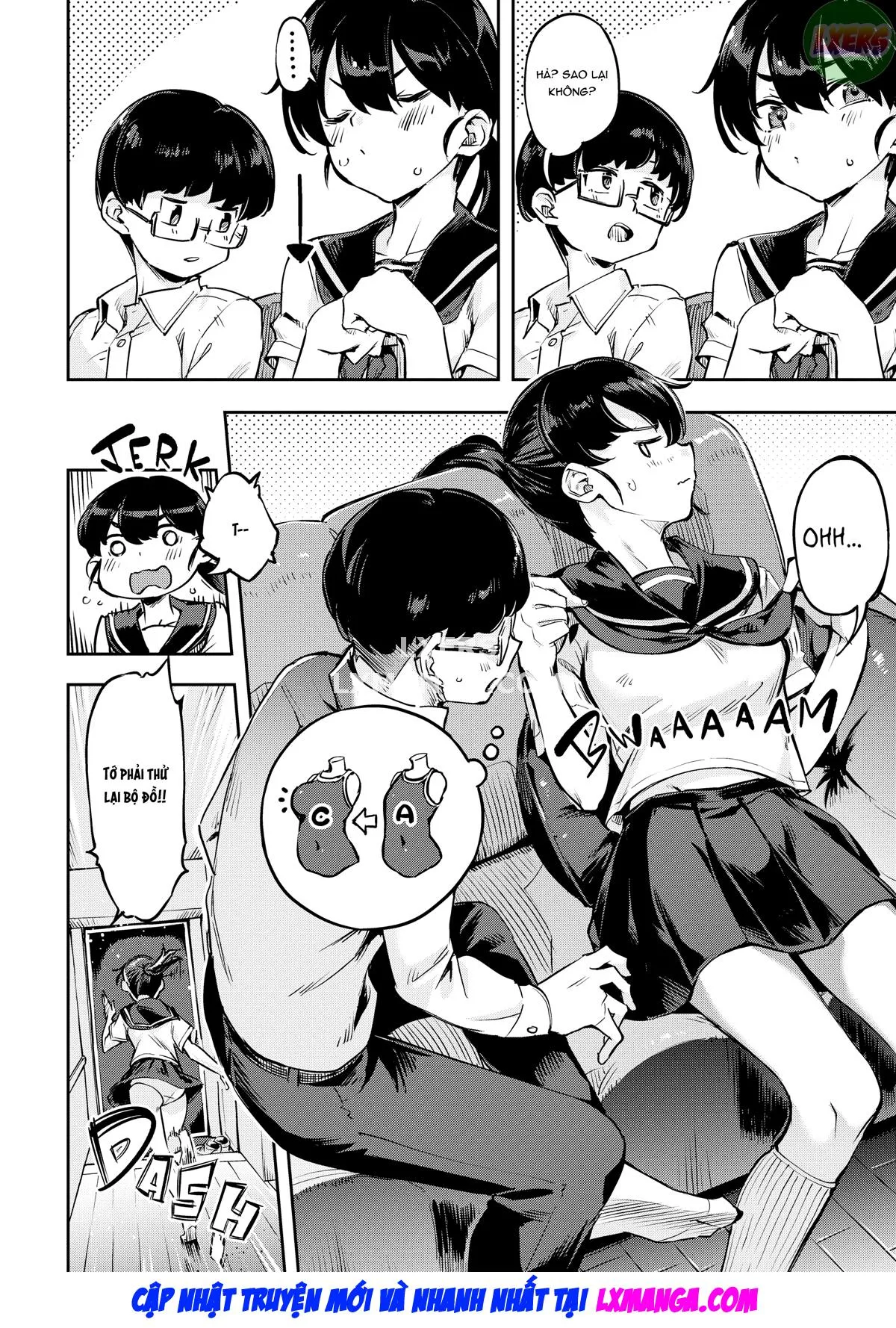 HentaiVN.net - Ảnh 5 - Bunny Mating Season - Chap 5 - Go with the School Swimsuit!