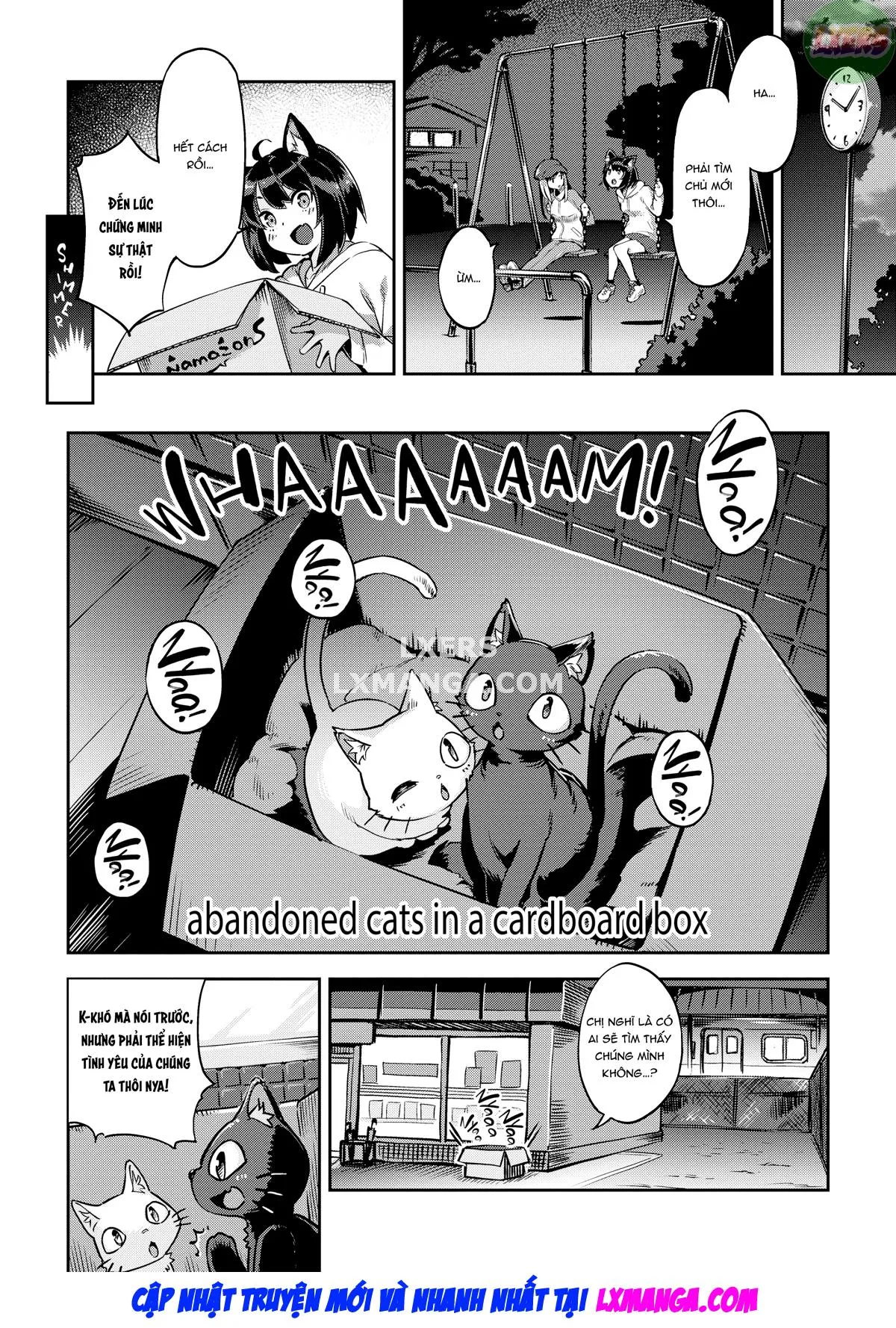 HentaiVN.net - Ảnh 3 - Bunny Mating Season - Chap 6 - Uninvited Kitties