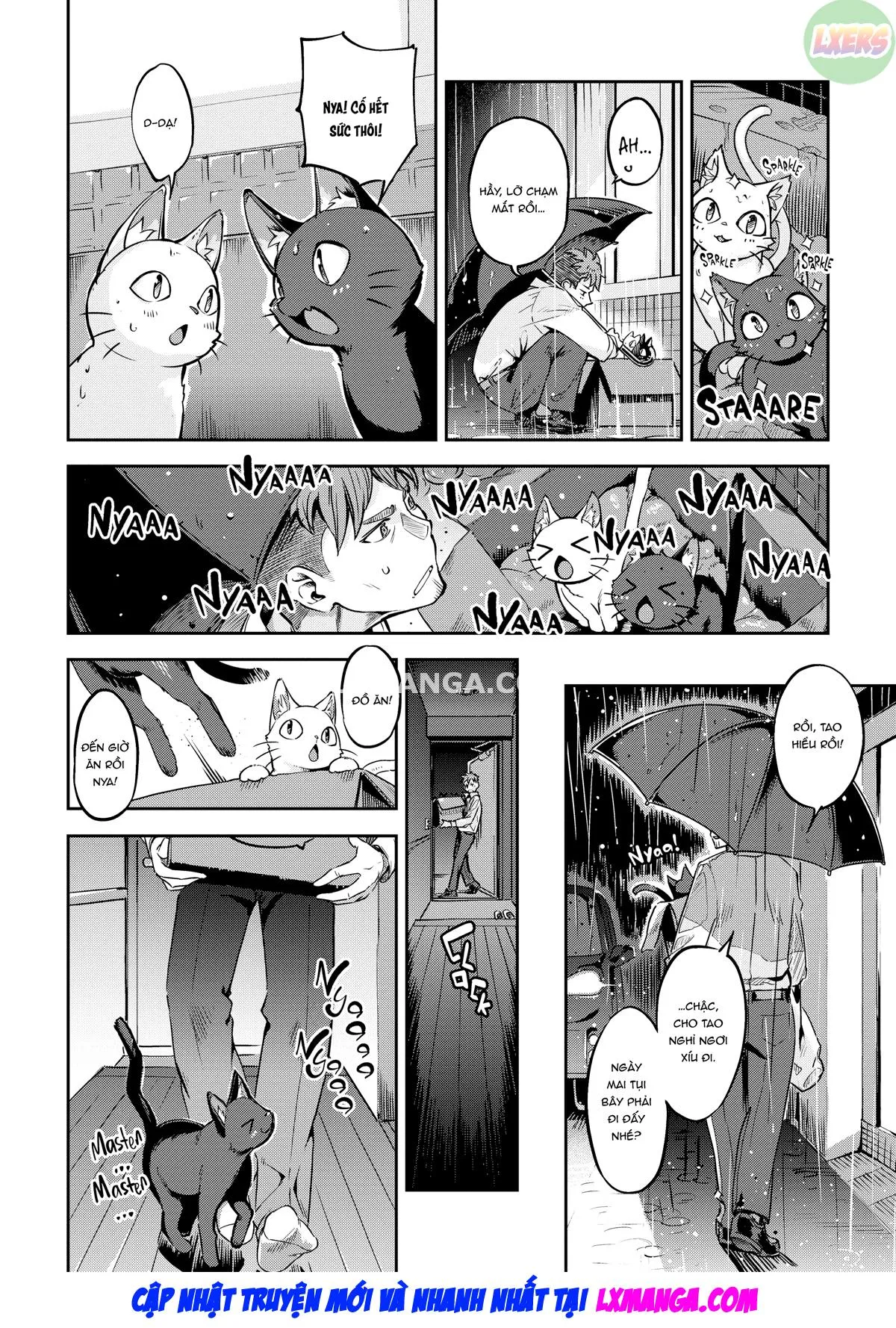 HentaiVN.net - Ảnh 5 - Bunny Mating Season - Chap 6 - Uninvited Kitties