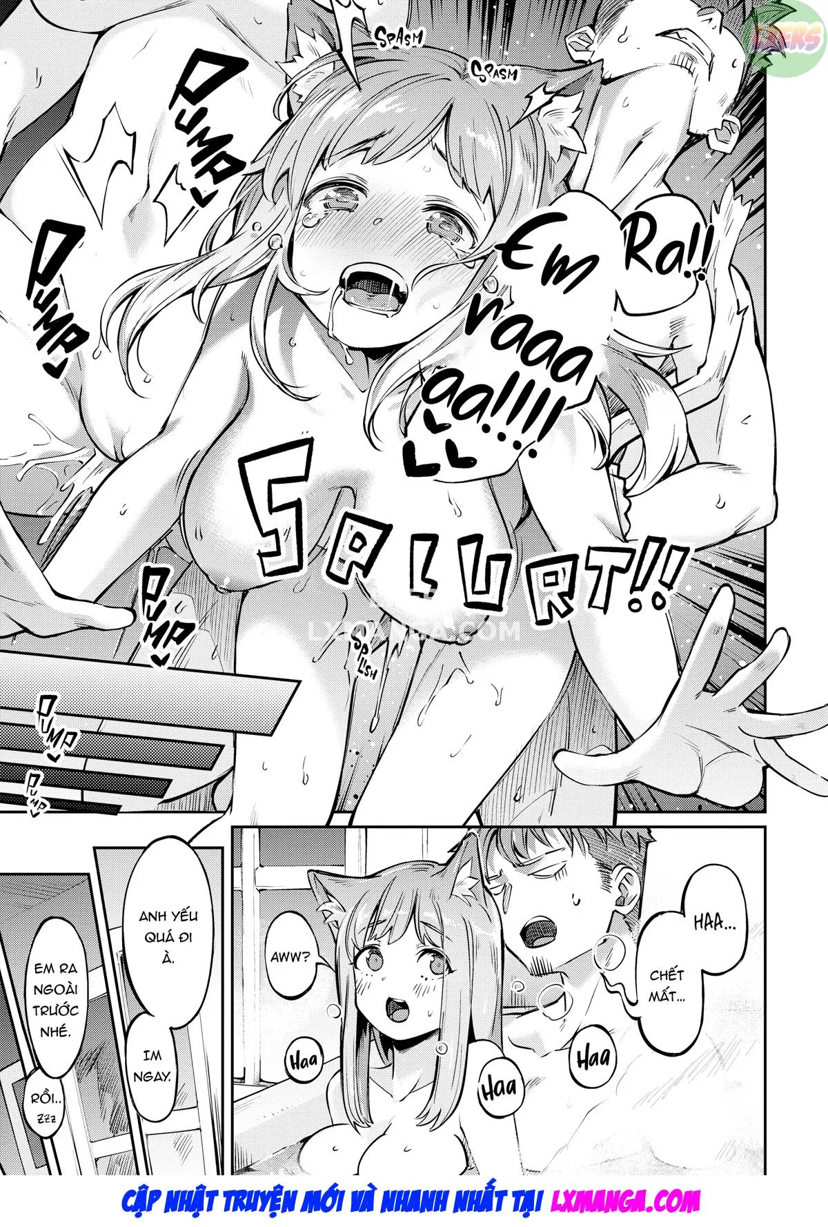 HentaiVN.net - Ảnh 16 - Bunny Mating Season - Chap 7 - Unwashed Kitties