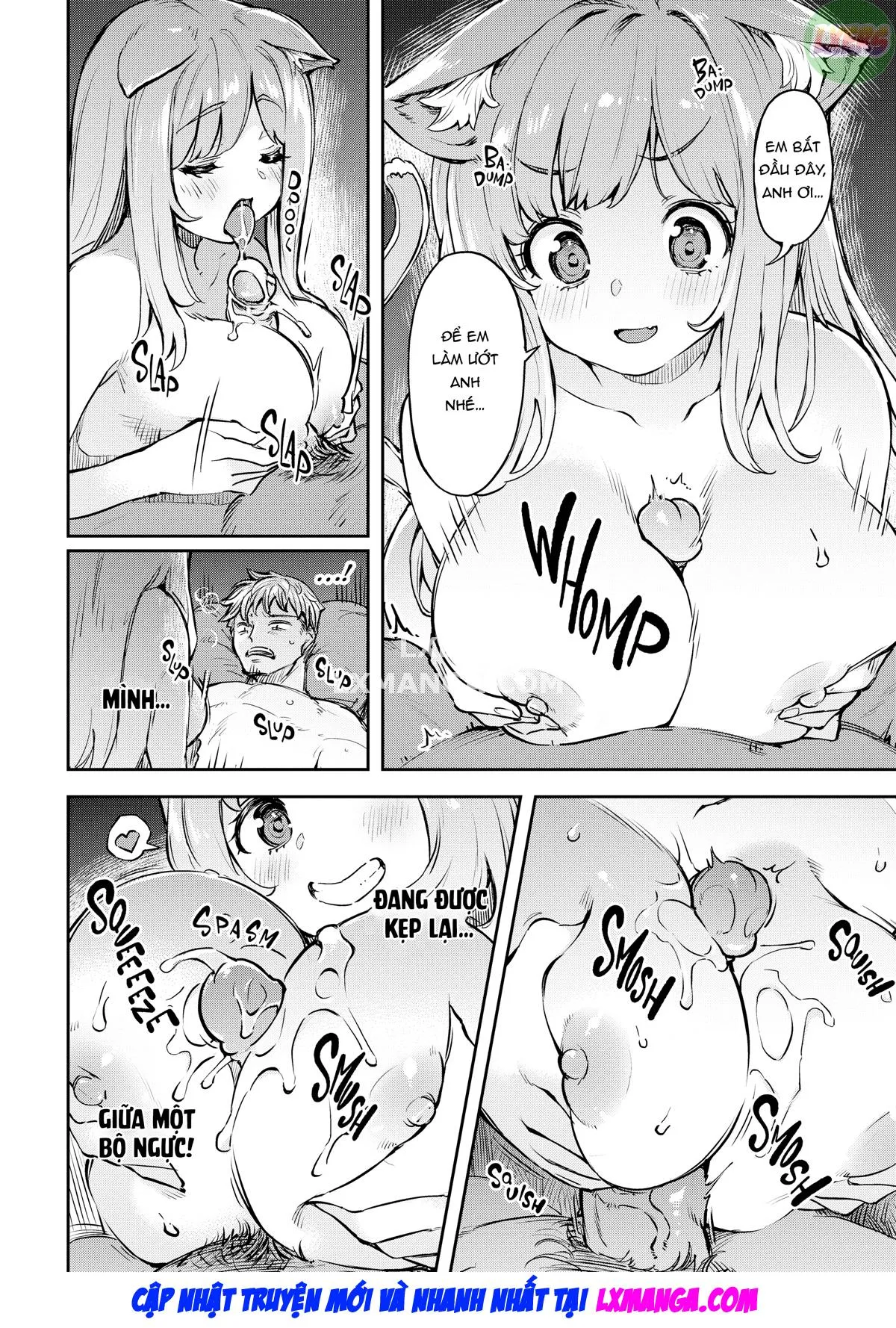 HentaiVN.net - Ảnh 5 - Bunny Mating Season - Chap 8 - Scolding Kitties | END